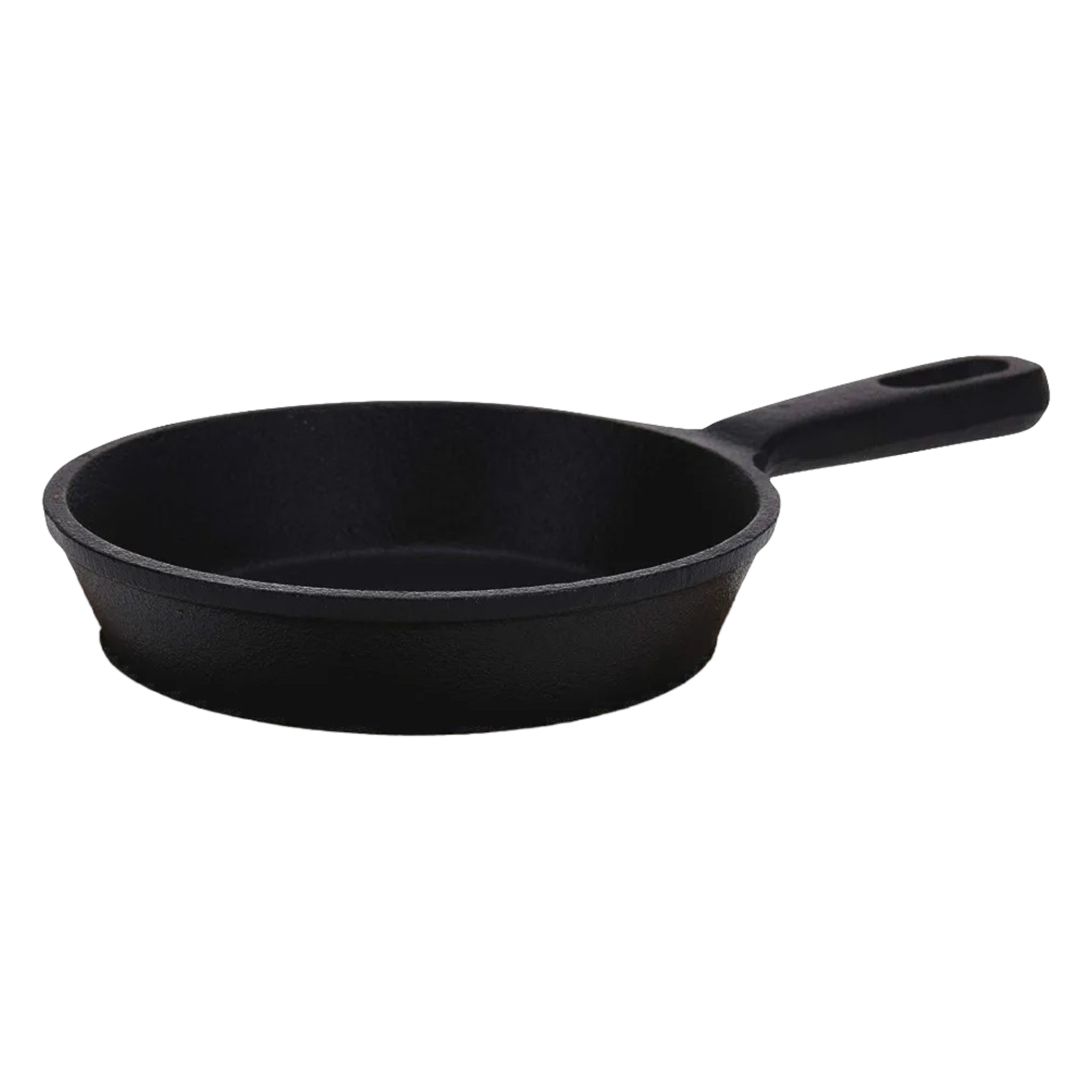 Tapas Cast Iron Pan Round Dish 21x13x4cm with Wooden Board 13155