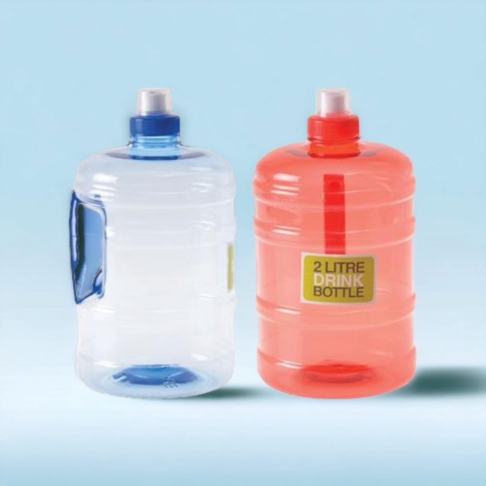 2L Training Sports Water Bottle with Handle 1pc