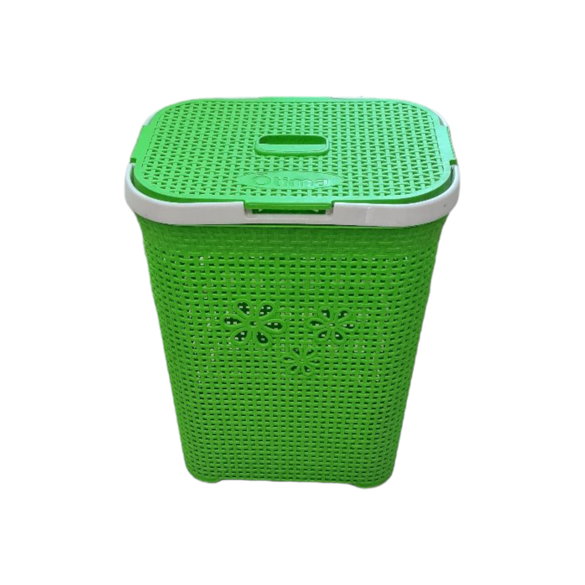 Otima 50L Daisy Laundry Bin - Linen Basket Plastic