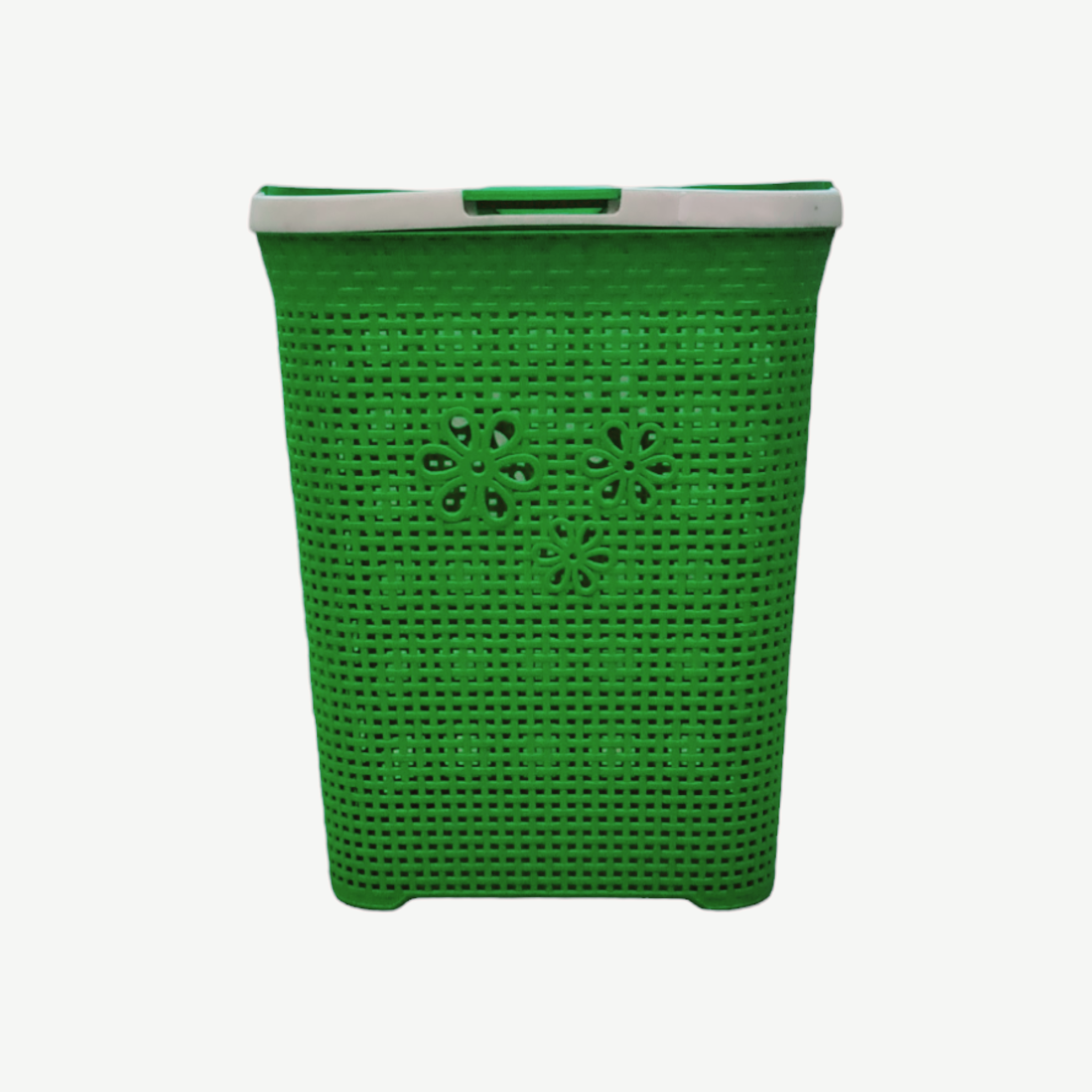 Otima 50L Daisy Laundry Bin - Linen Basket Plastic