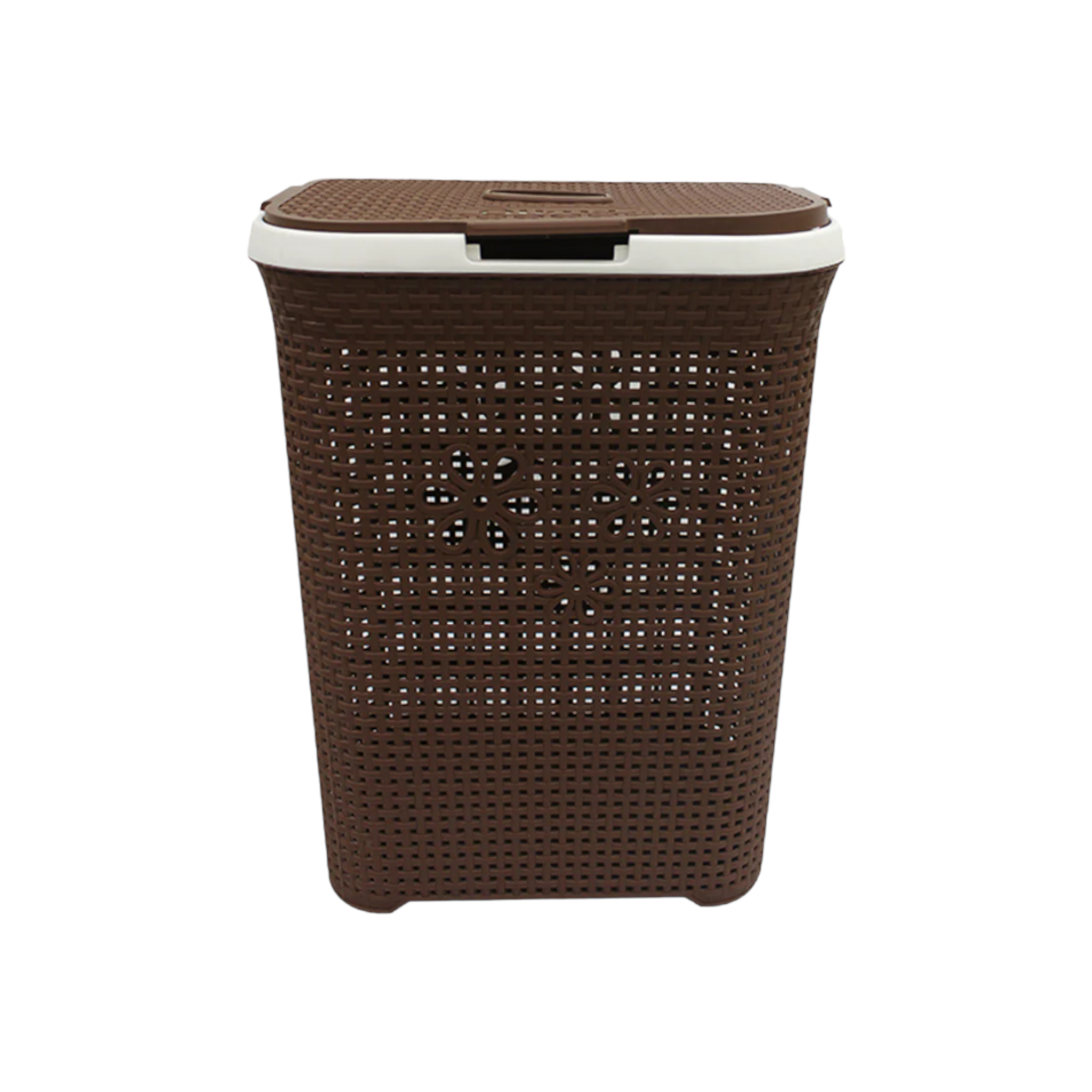 Otima 50L Daisy Laundry Bin - Linen Basket Plastic