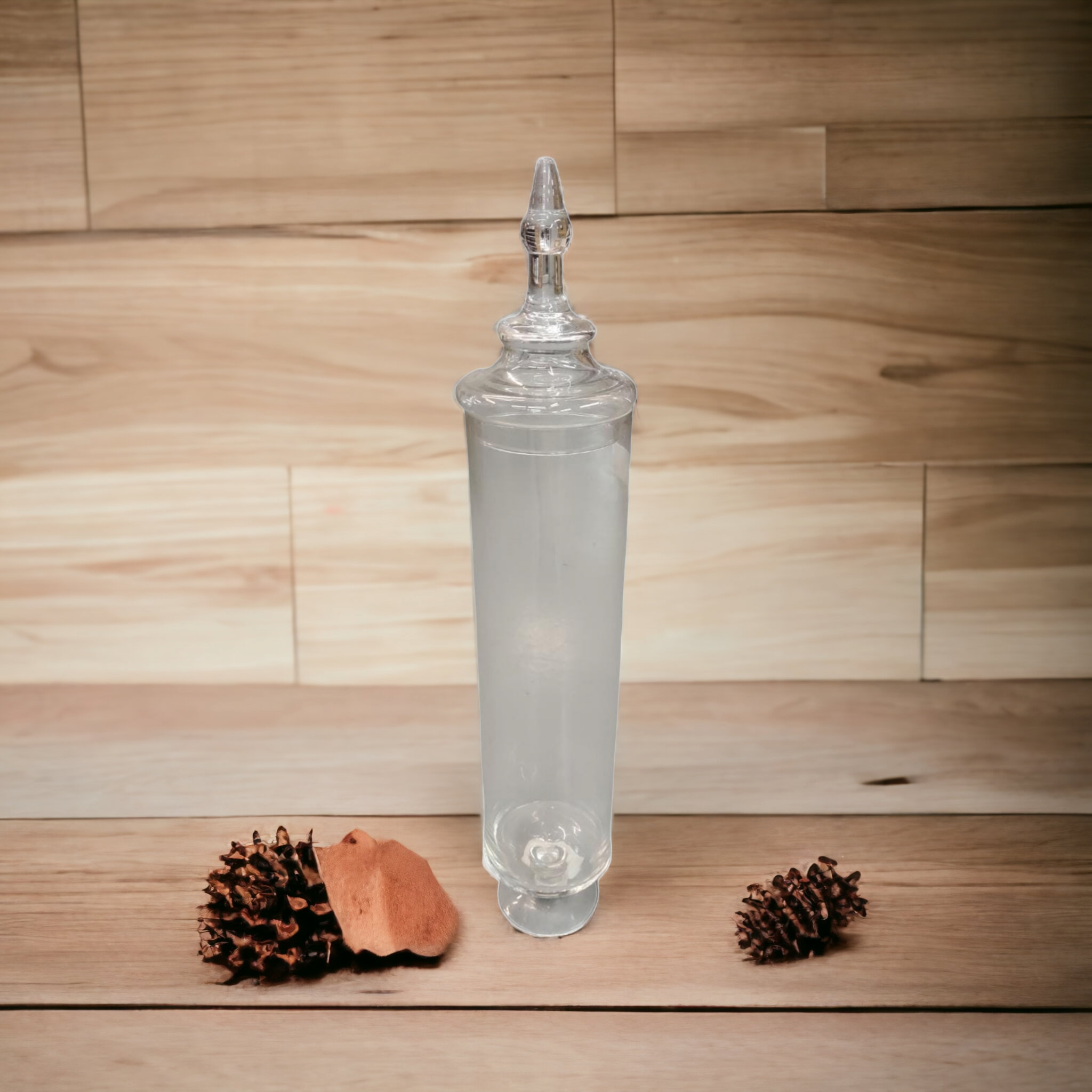 Glass Candy Jar Vase 11x58cm XGL2148