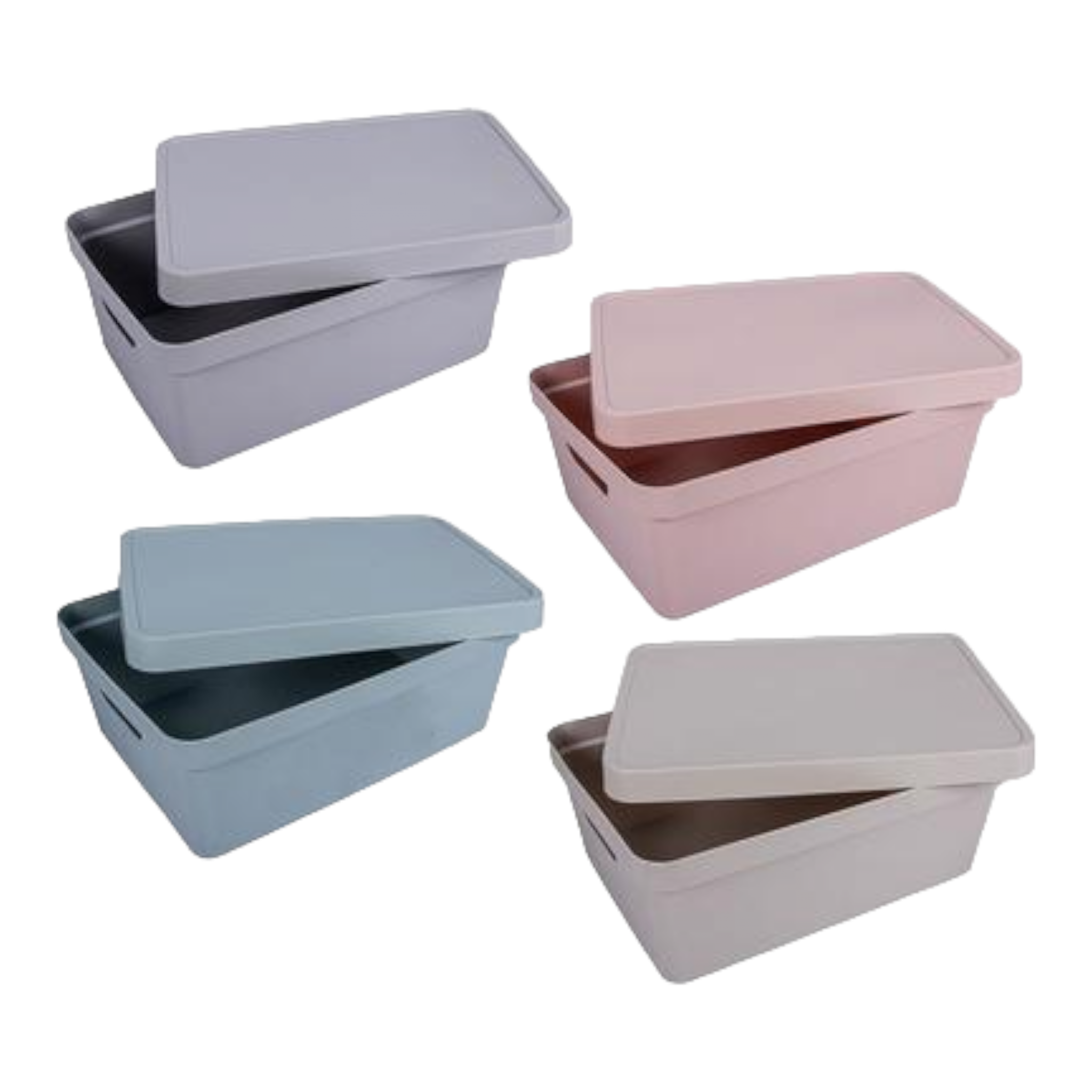 Plastic Storage Box Vinto Design 11L with Lid