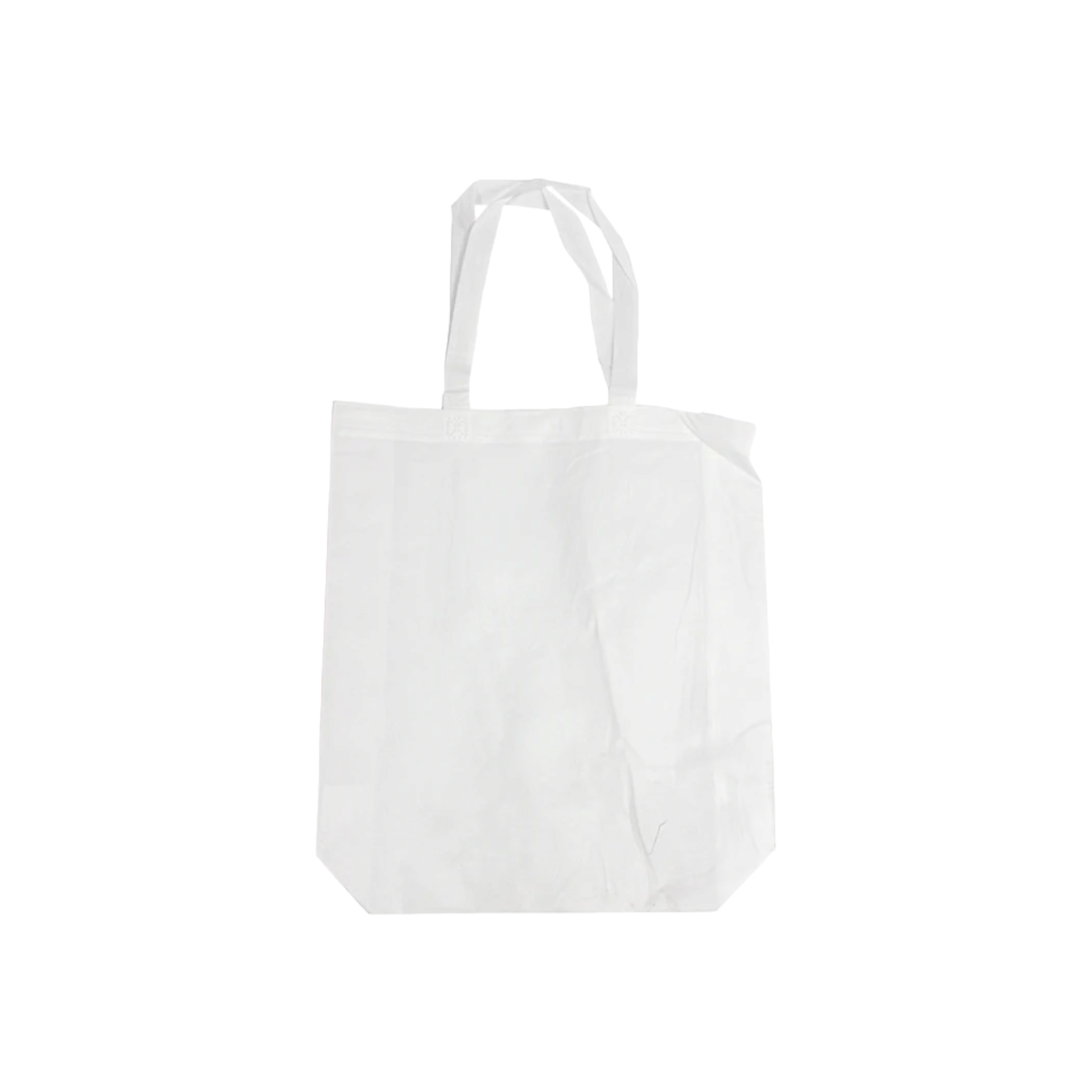 Non-Woven Shopper Grocery Bag 35x39cm with Soft Loop Handle 80gsm