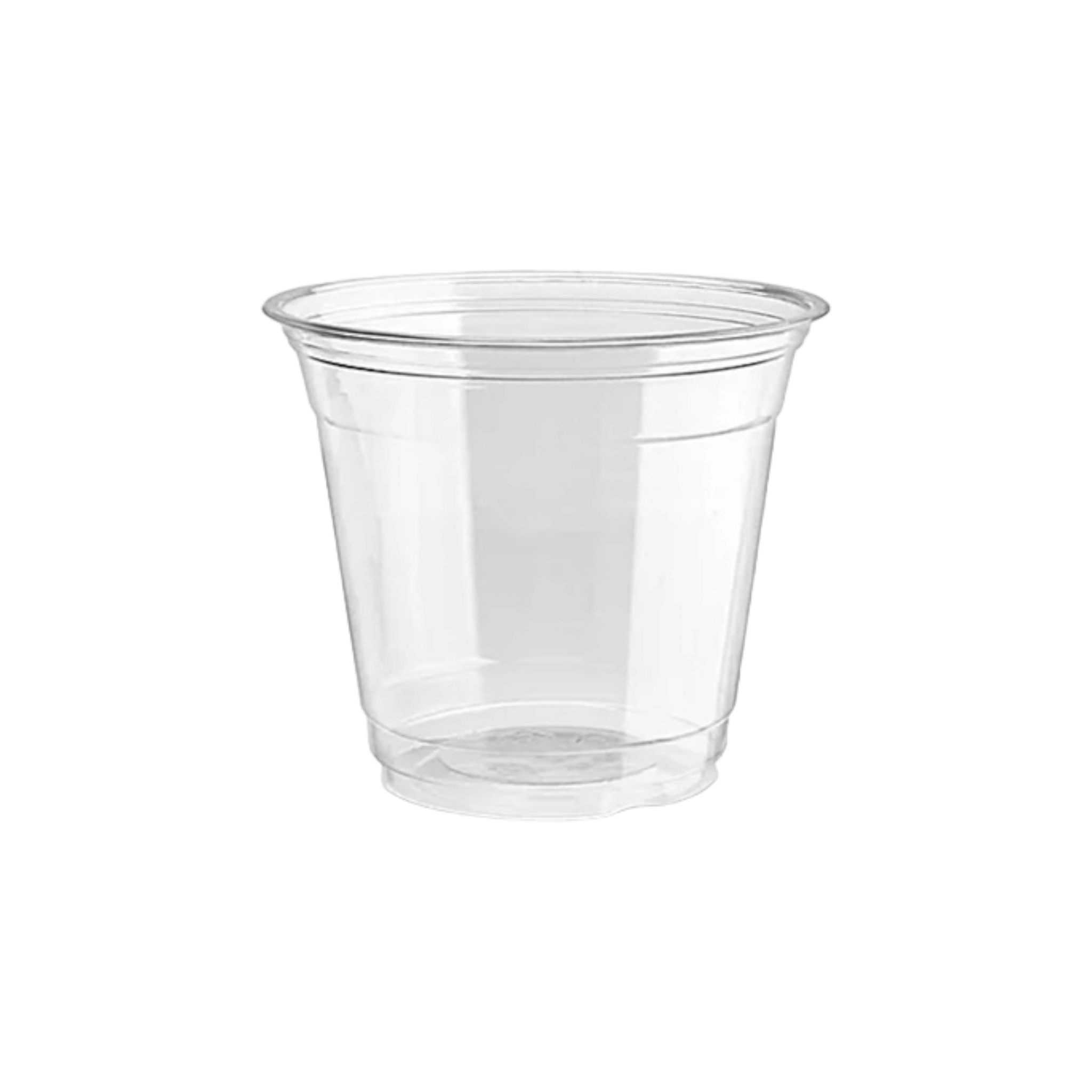 250ml Disposable Cup Clear Plastic10pack