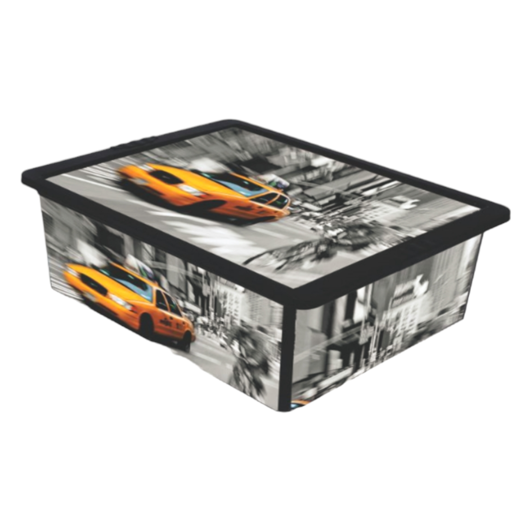 Nu Ware 17L Storage Container New York Patterned