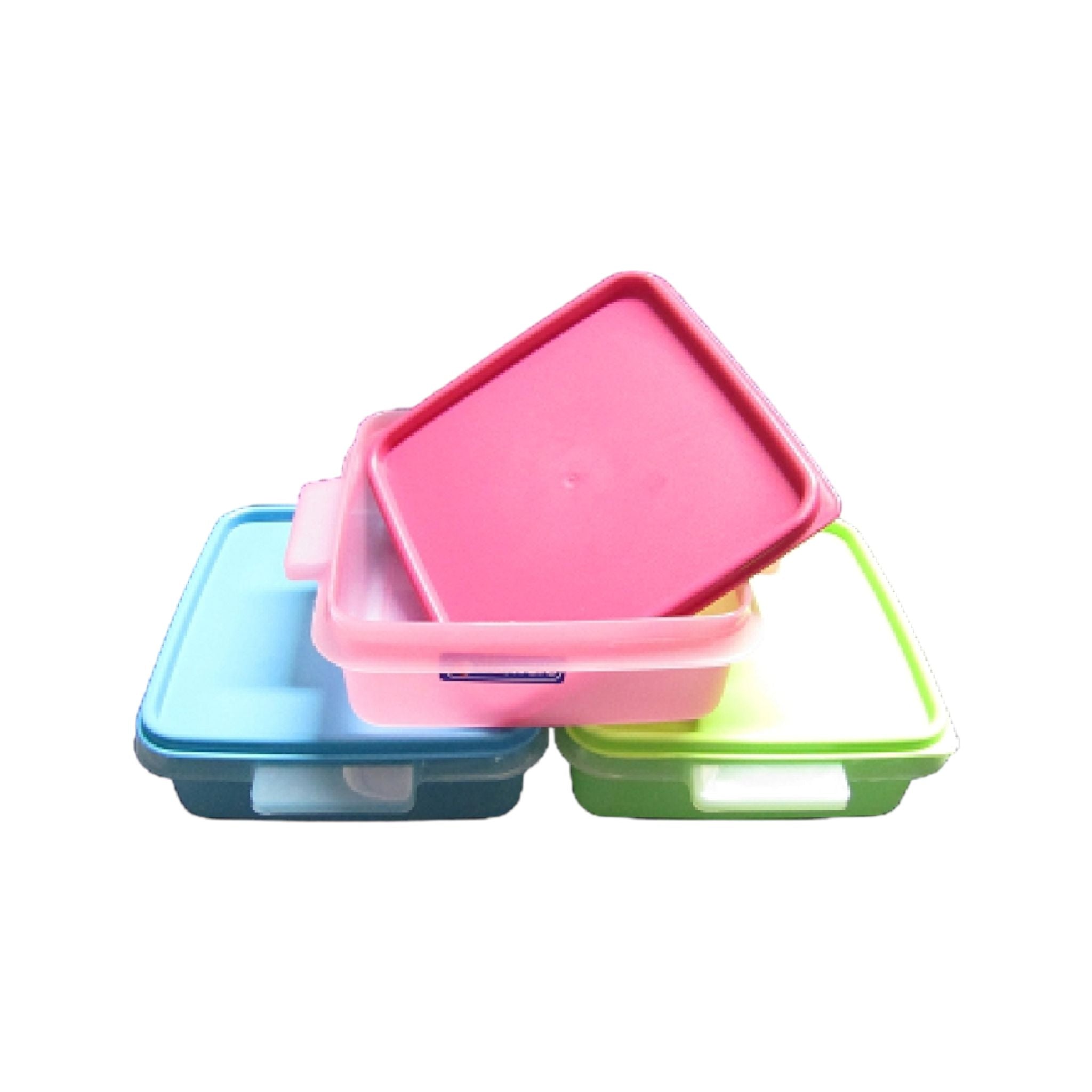 Nu Ware Lunch Box Easy Carry Square