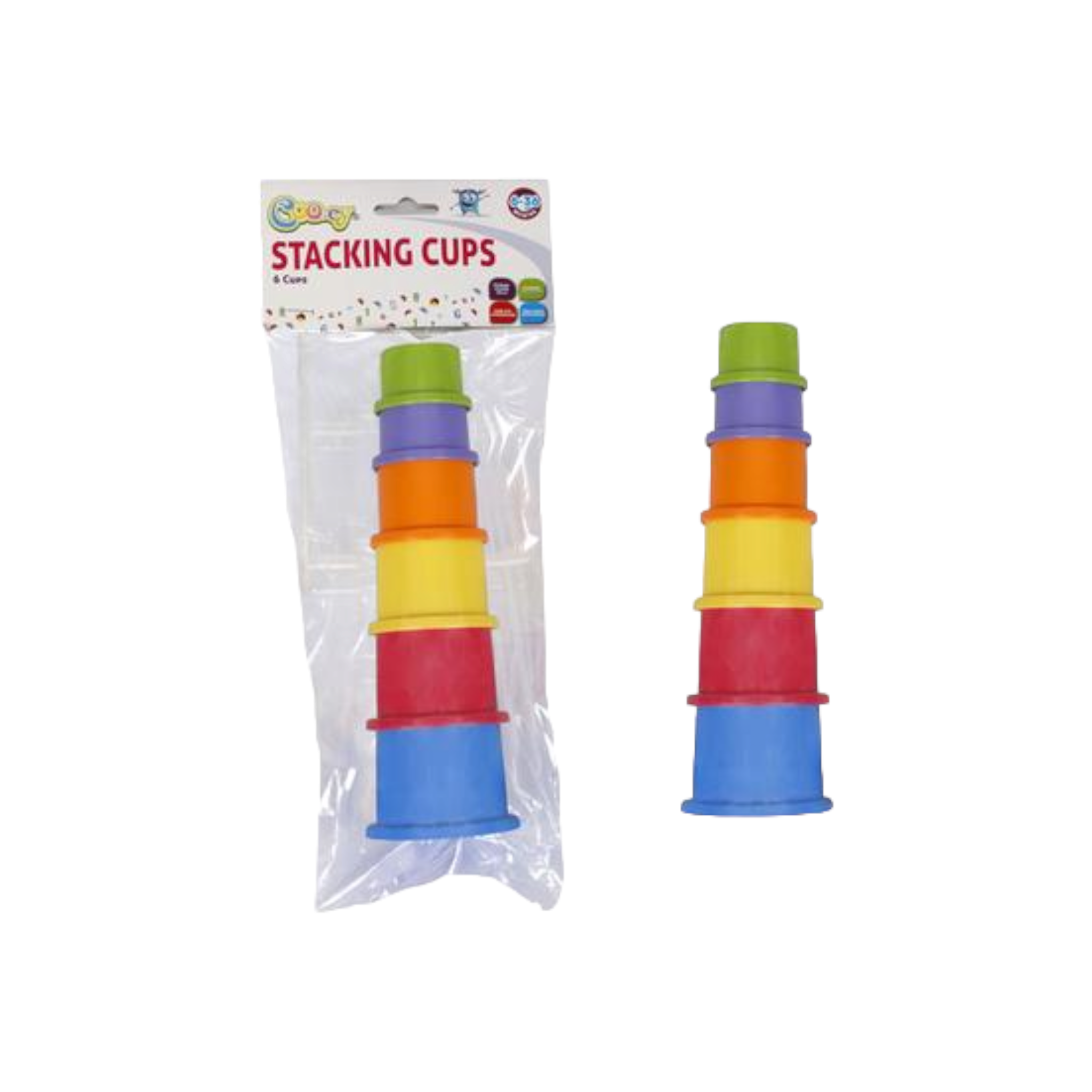 Edu Baby Toy Play Learn Stacking 6 Piece