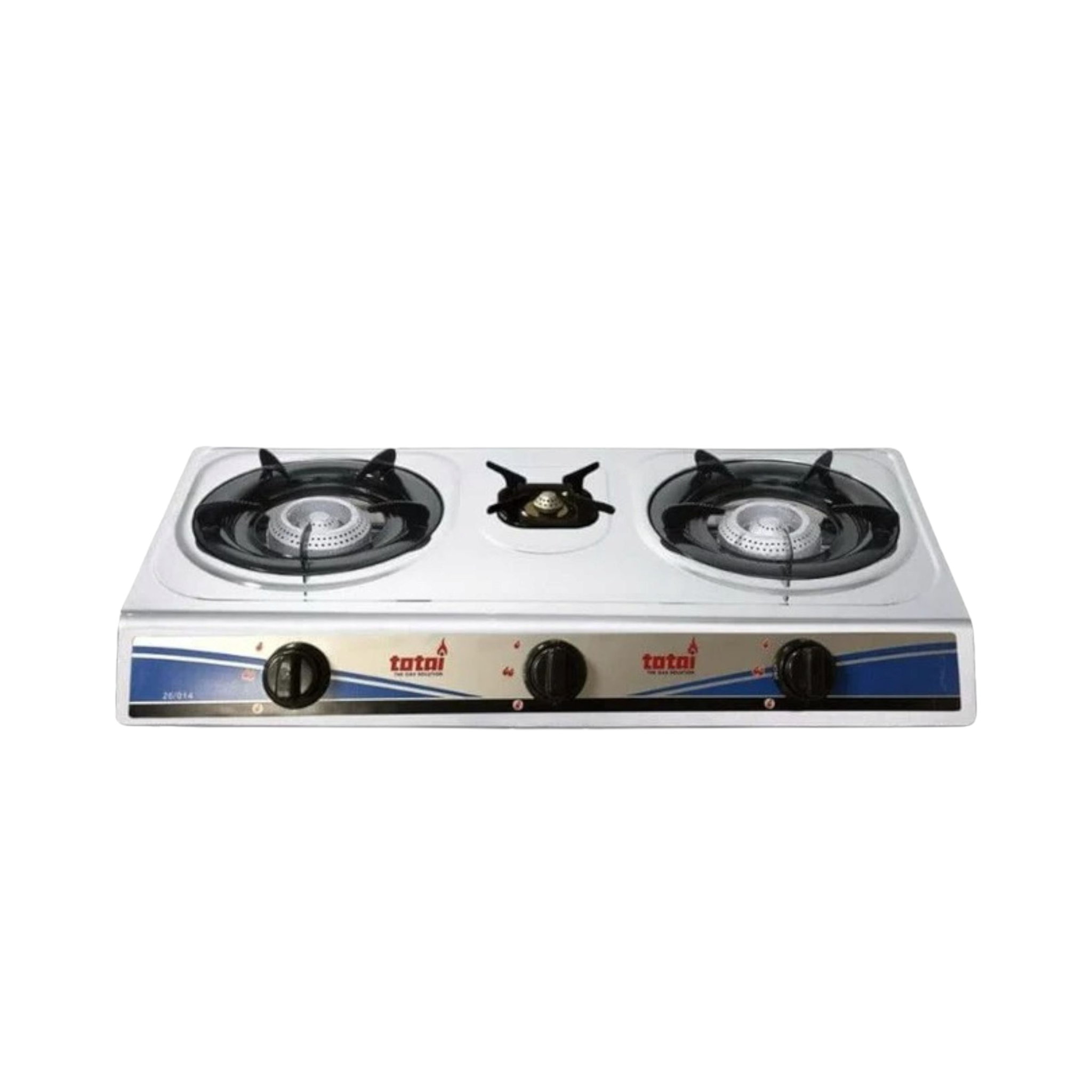 Totai Gas Stove 3-Burner Stainless Steel Table Top