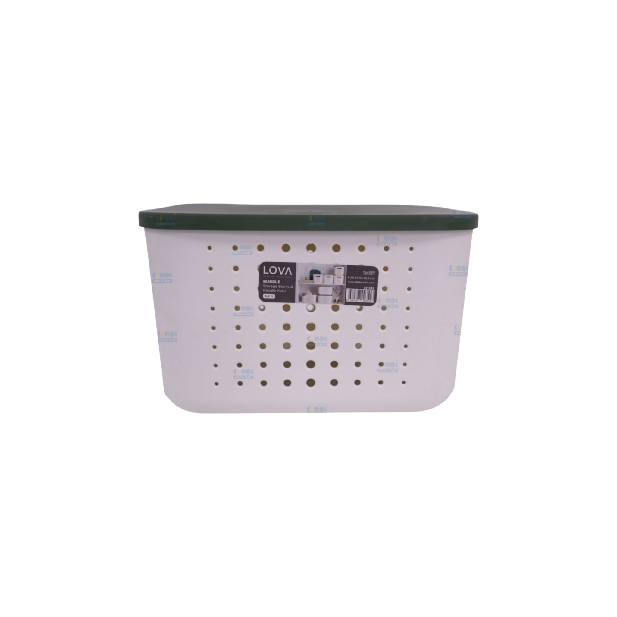 Lova Plastic Carry Storage Box 6.2L LV-351