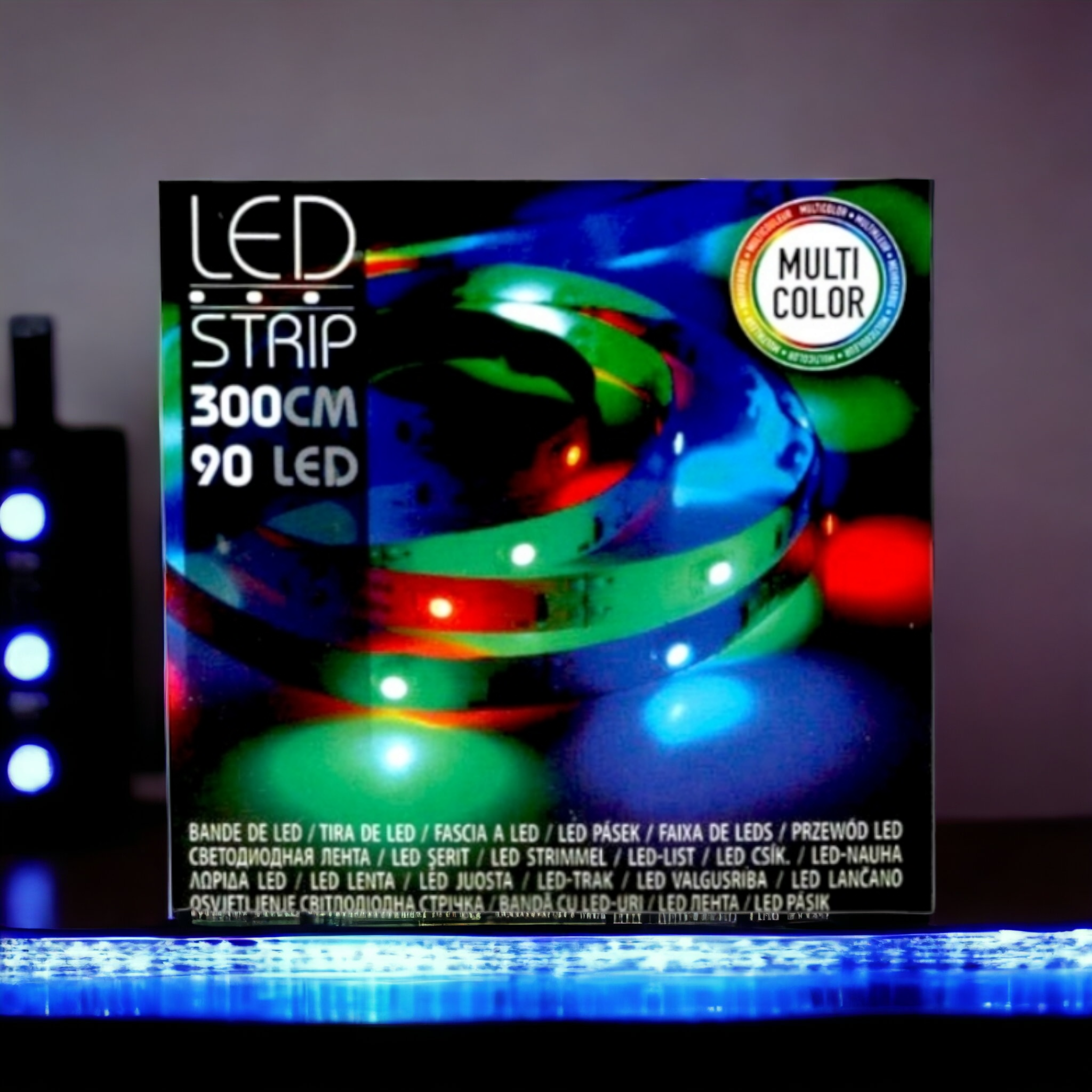LED Strip Light 3m 90-Leds Multi Colour Battery operated Internal Garland with Illumination 22302