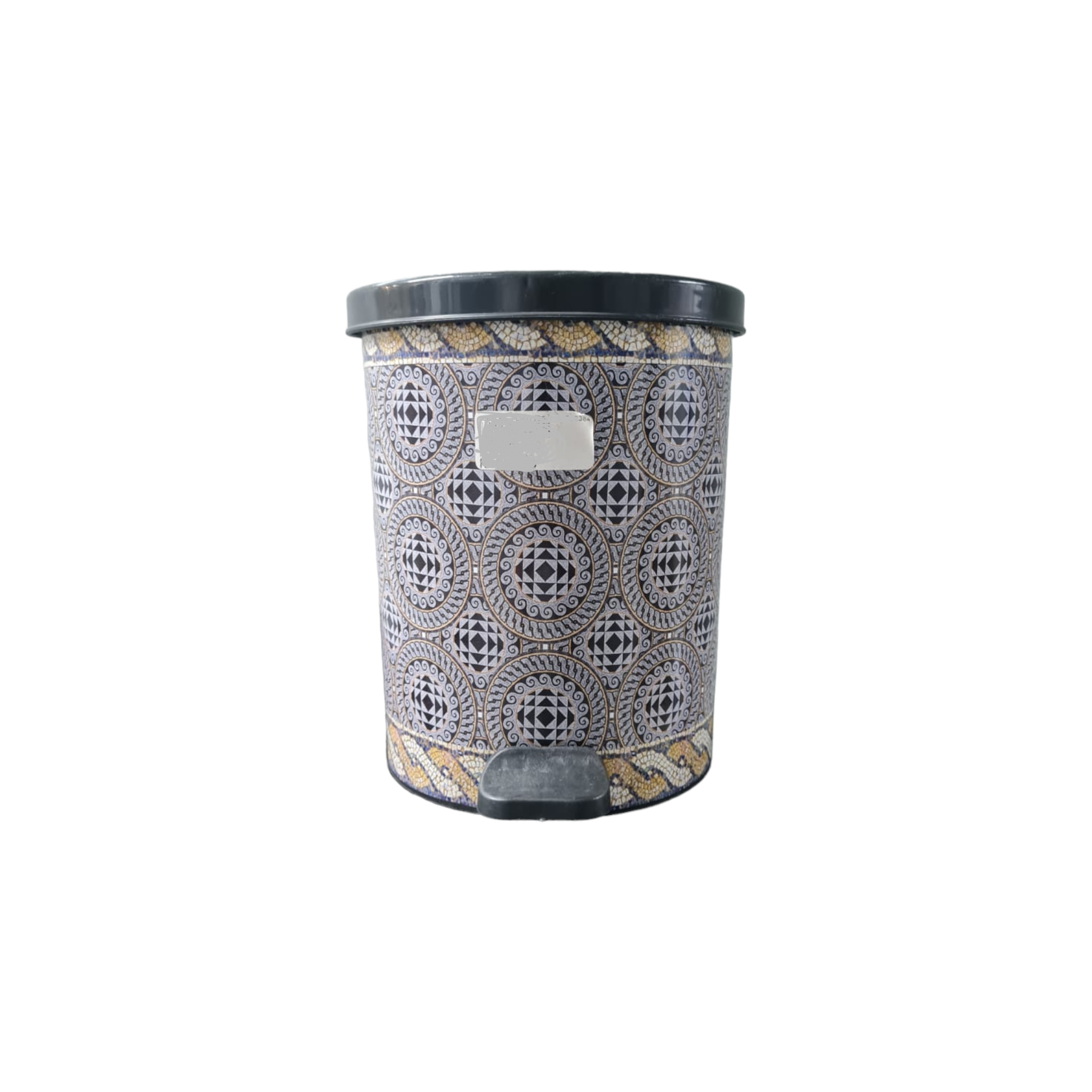 Nu Ware Plastic Pedal Dustbin Printed Small