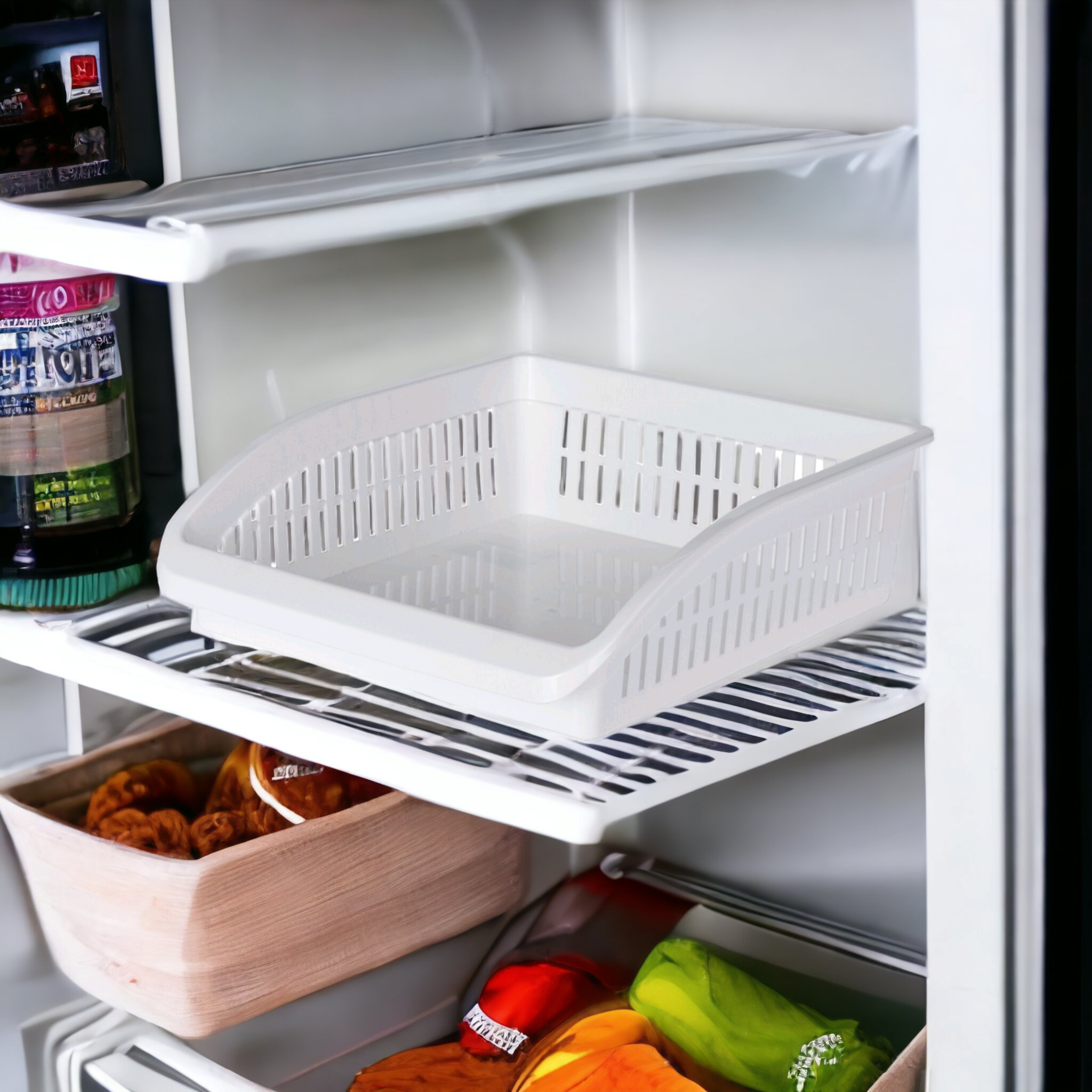 Fridge Organizer White 22743