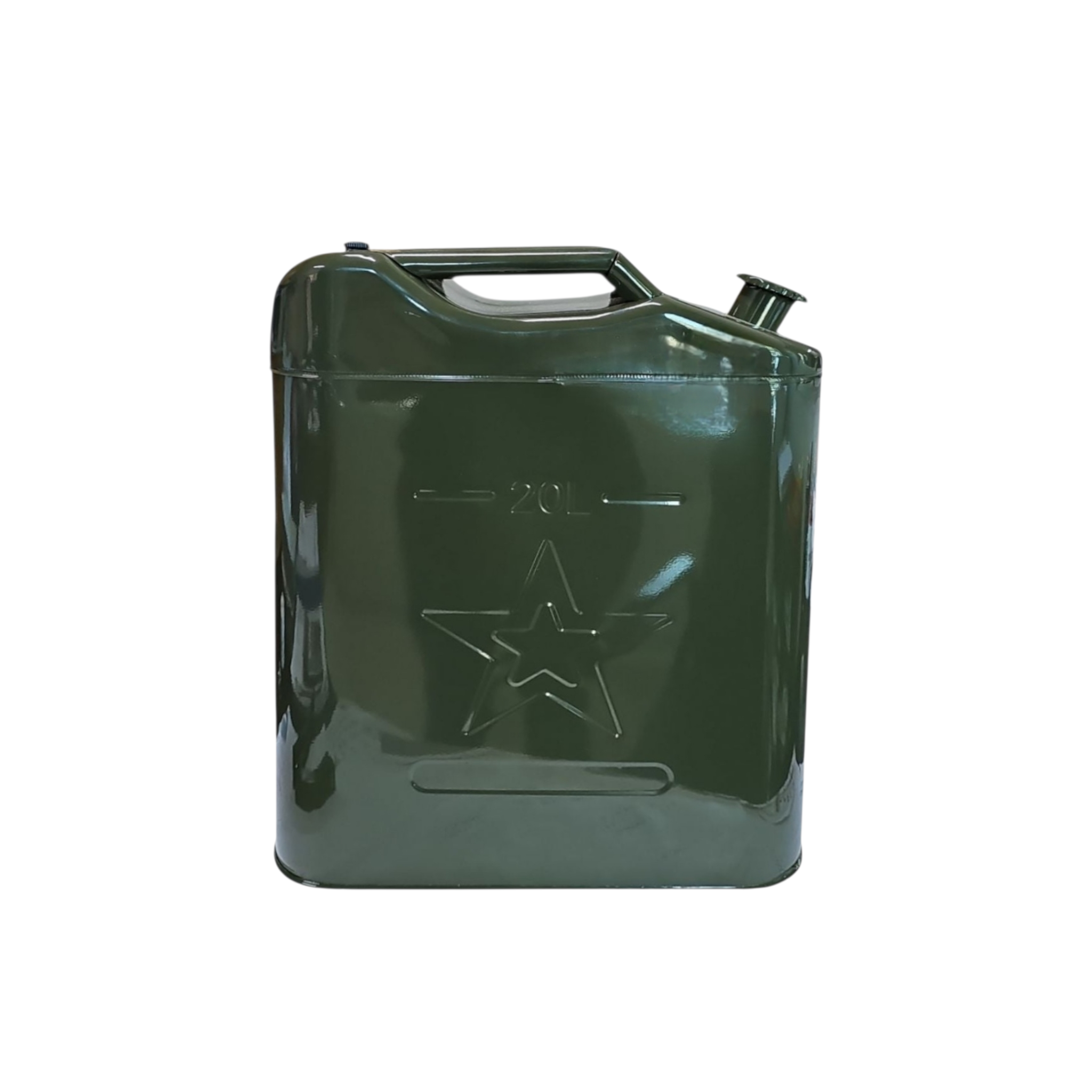 20L Fuel Jerry Can Metal - Portable