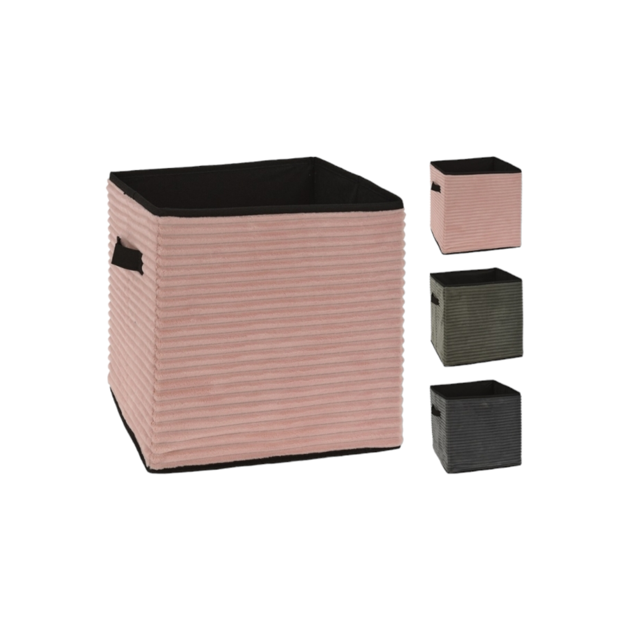 Storage Box Corduroy 30x30x30cm 22746