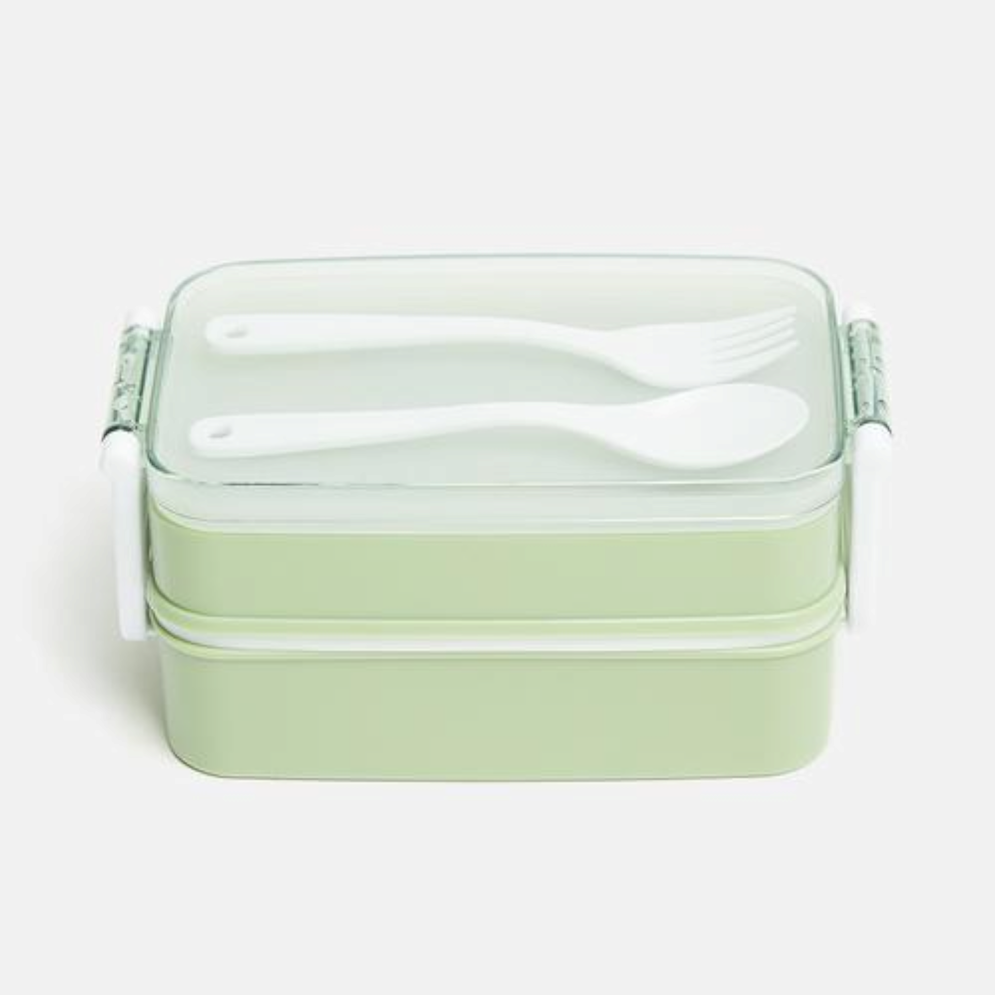 Excellent Houseware Lunchbox with Spoon & Fork 21401