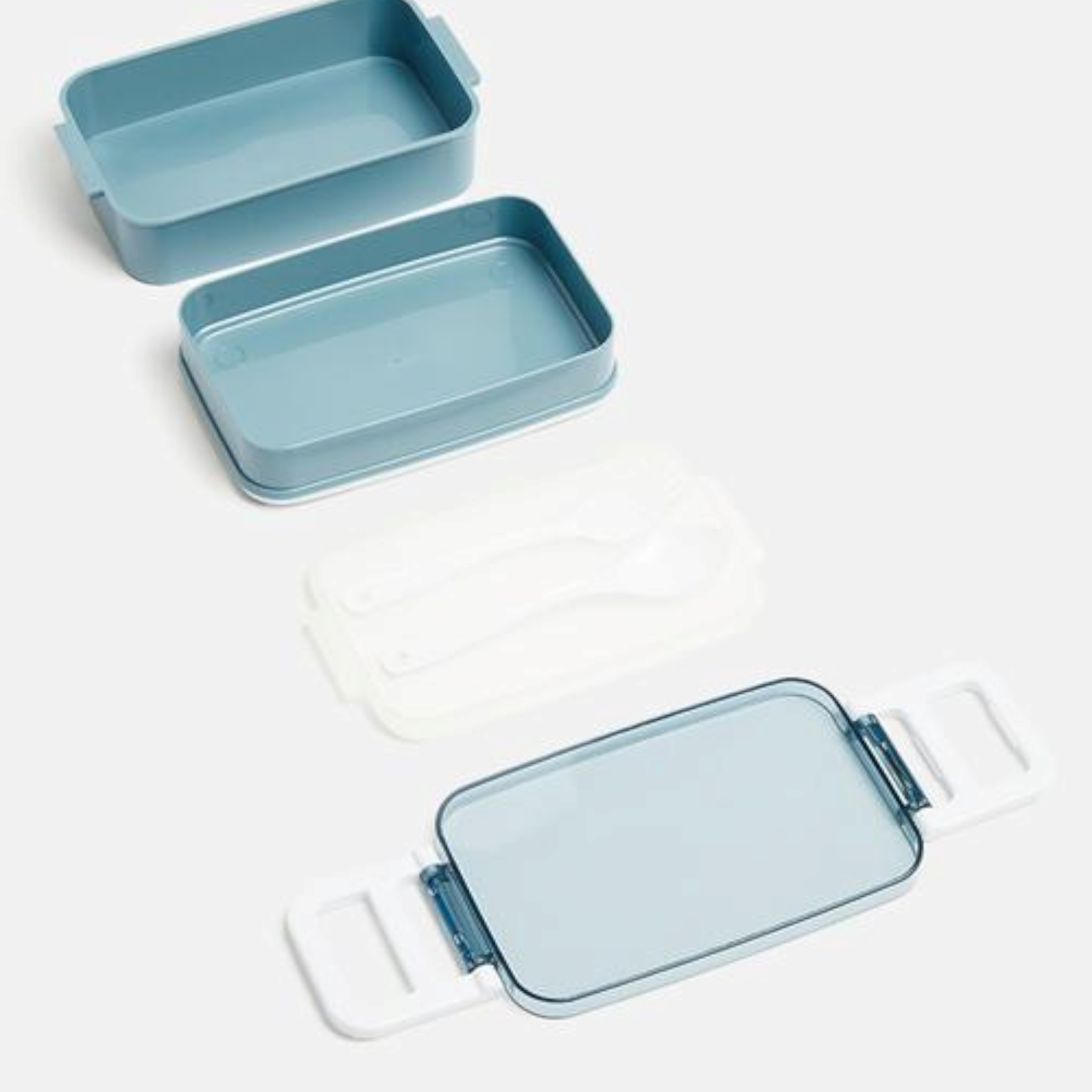 Excellent Houseware Lunchbox with Spoon & Fork 21401