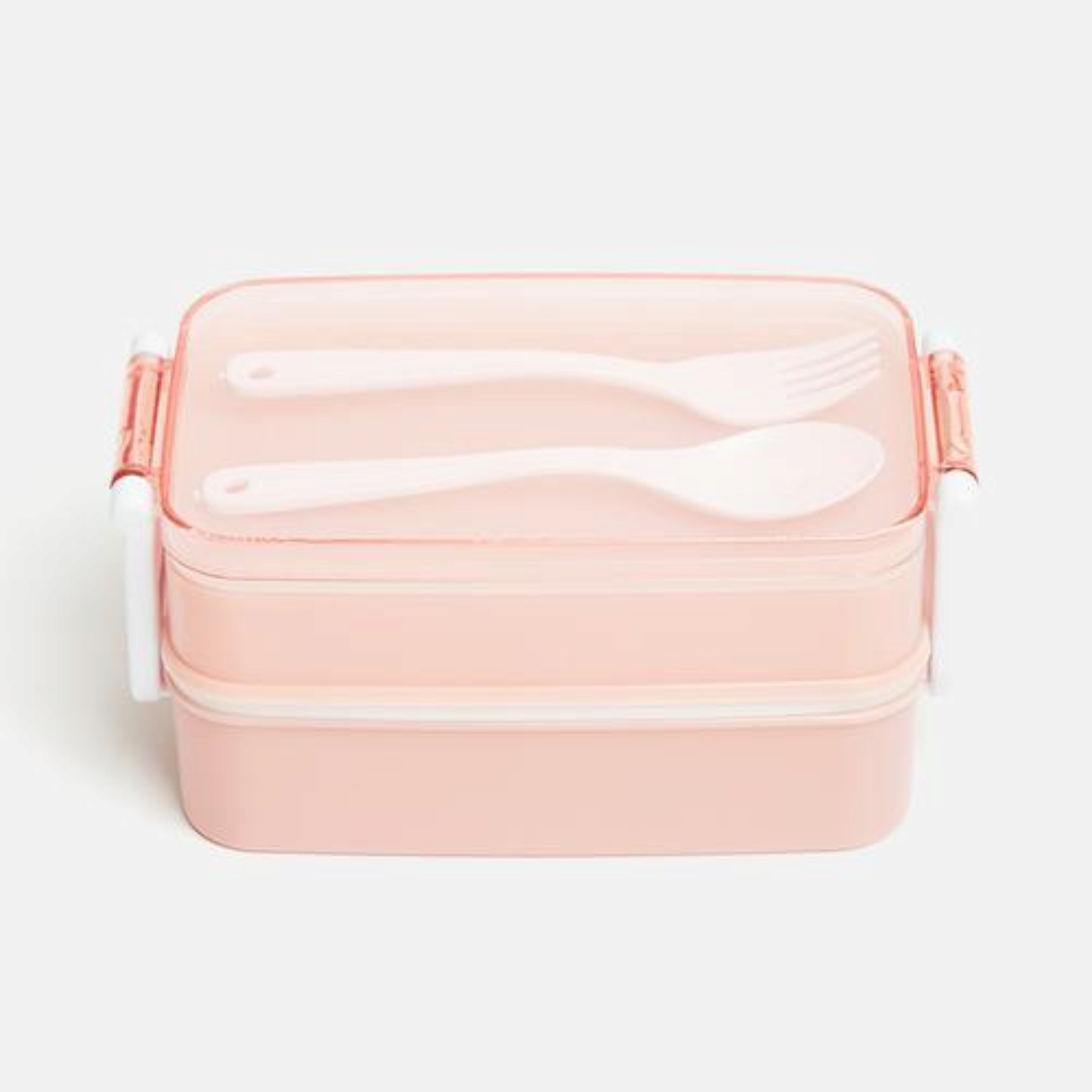 Excellent Houseware Lunchbox with Spoon & Fork 21401