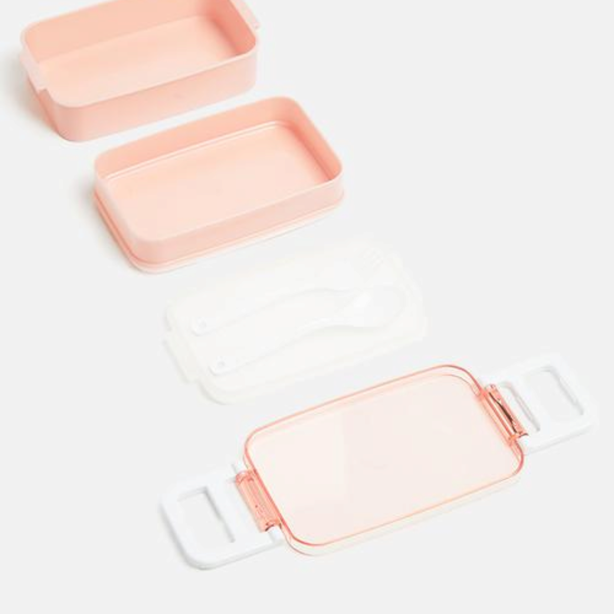 Excellent Houseware Lunchbox with Spoon & Fork 21401