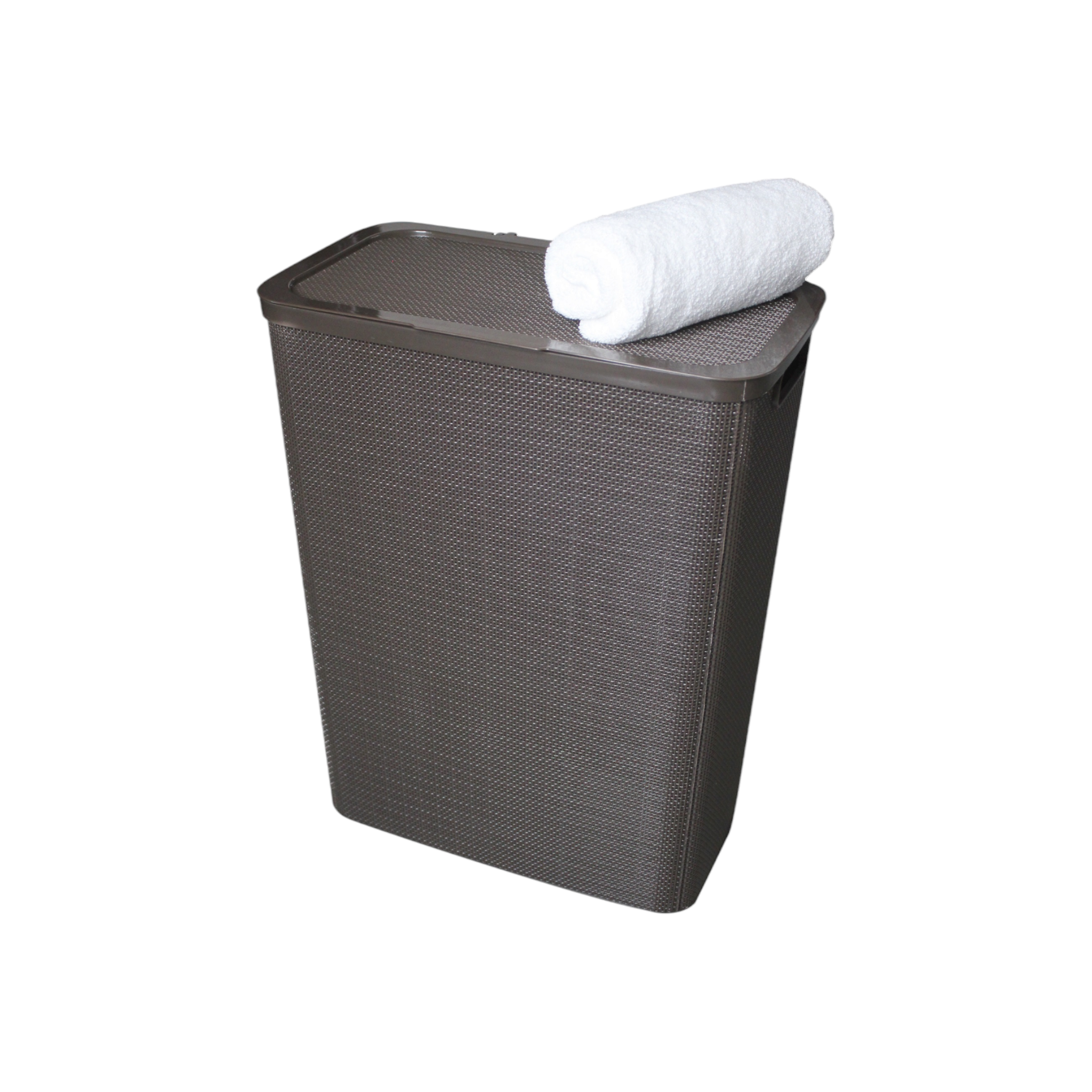 Nu Ware Laundry Linen Bin Basket Hessian Design 65L BC-HLB