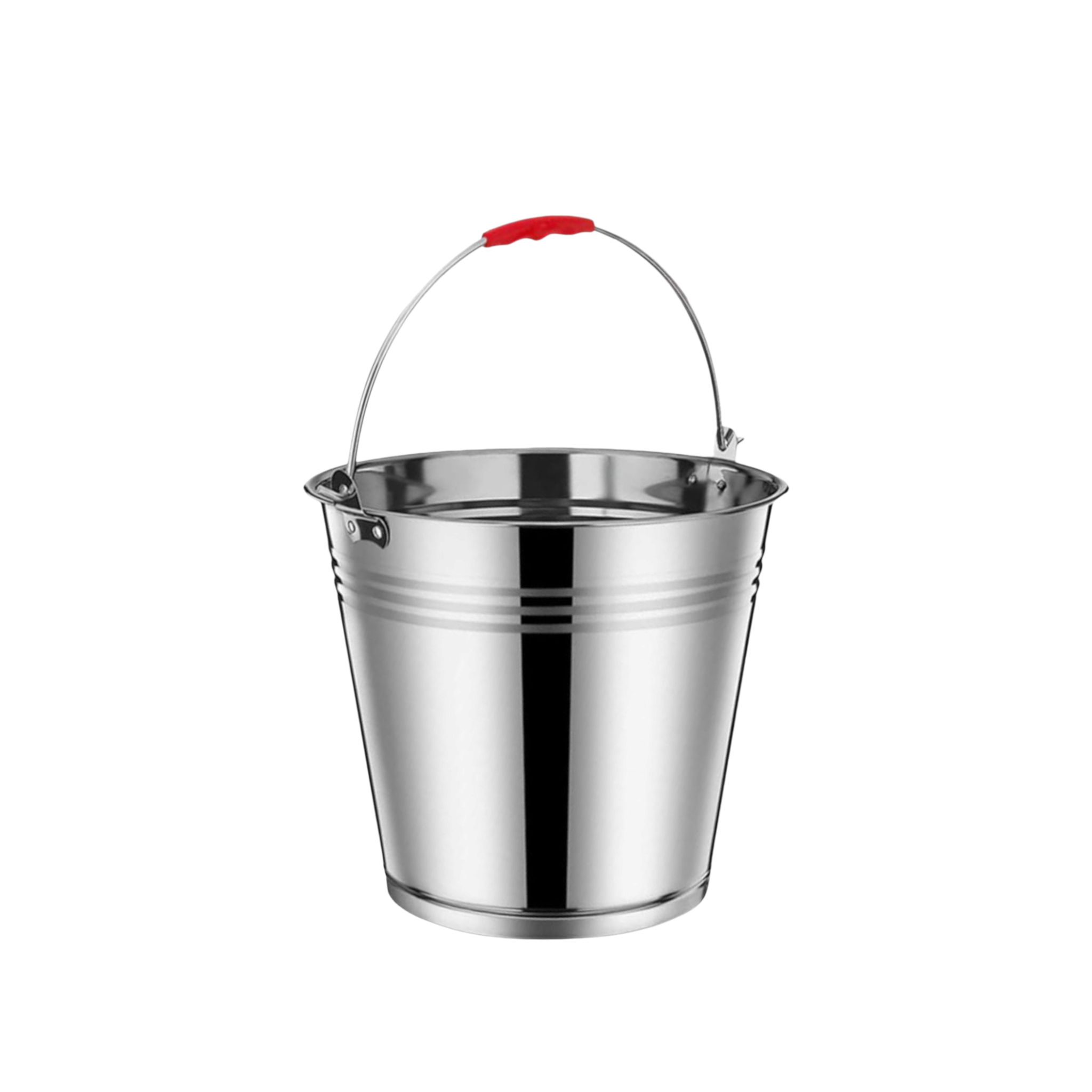 5L Bucket Stainless Steel 22cm No Lid