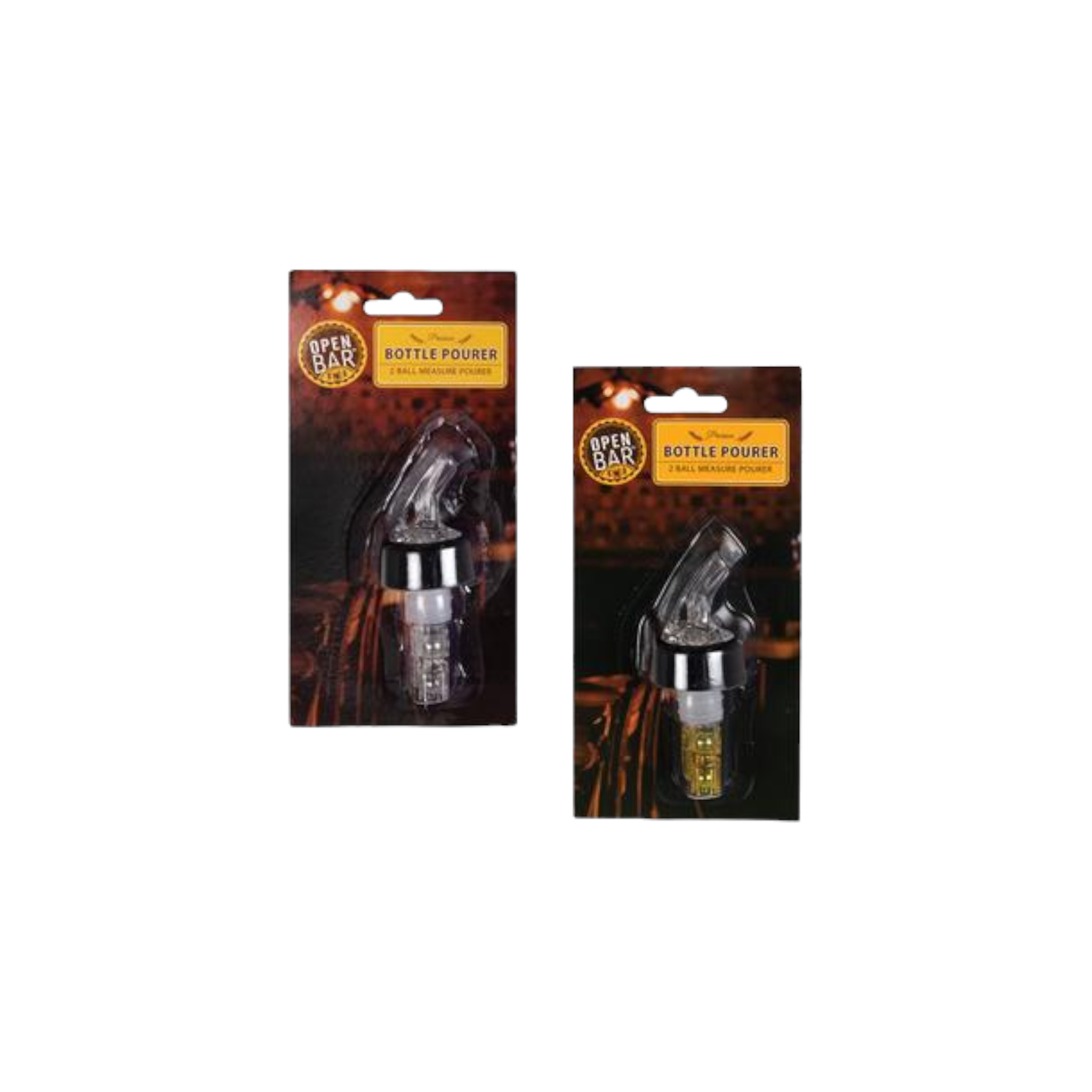 Bottle Pourer Plastic 9.5cm Open Bar