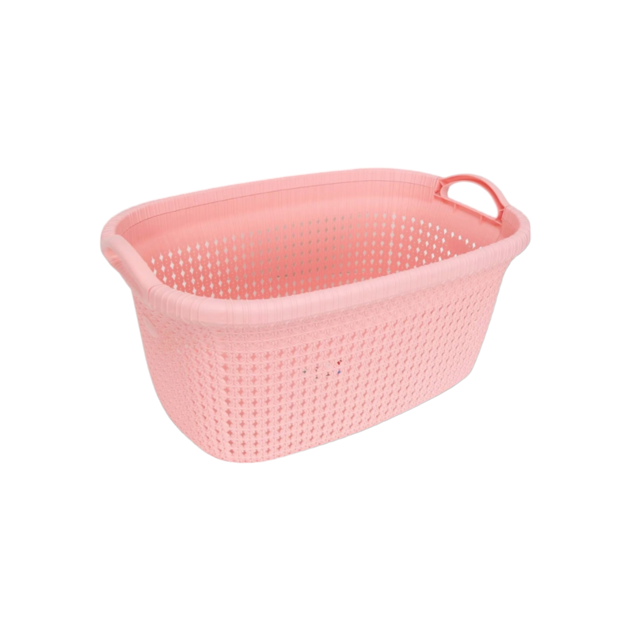 Titiz Laundry Basket Knit Pattern 35L 55.5x38x25cm