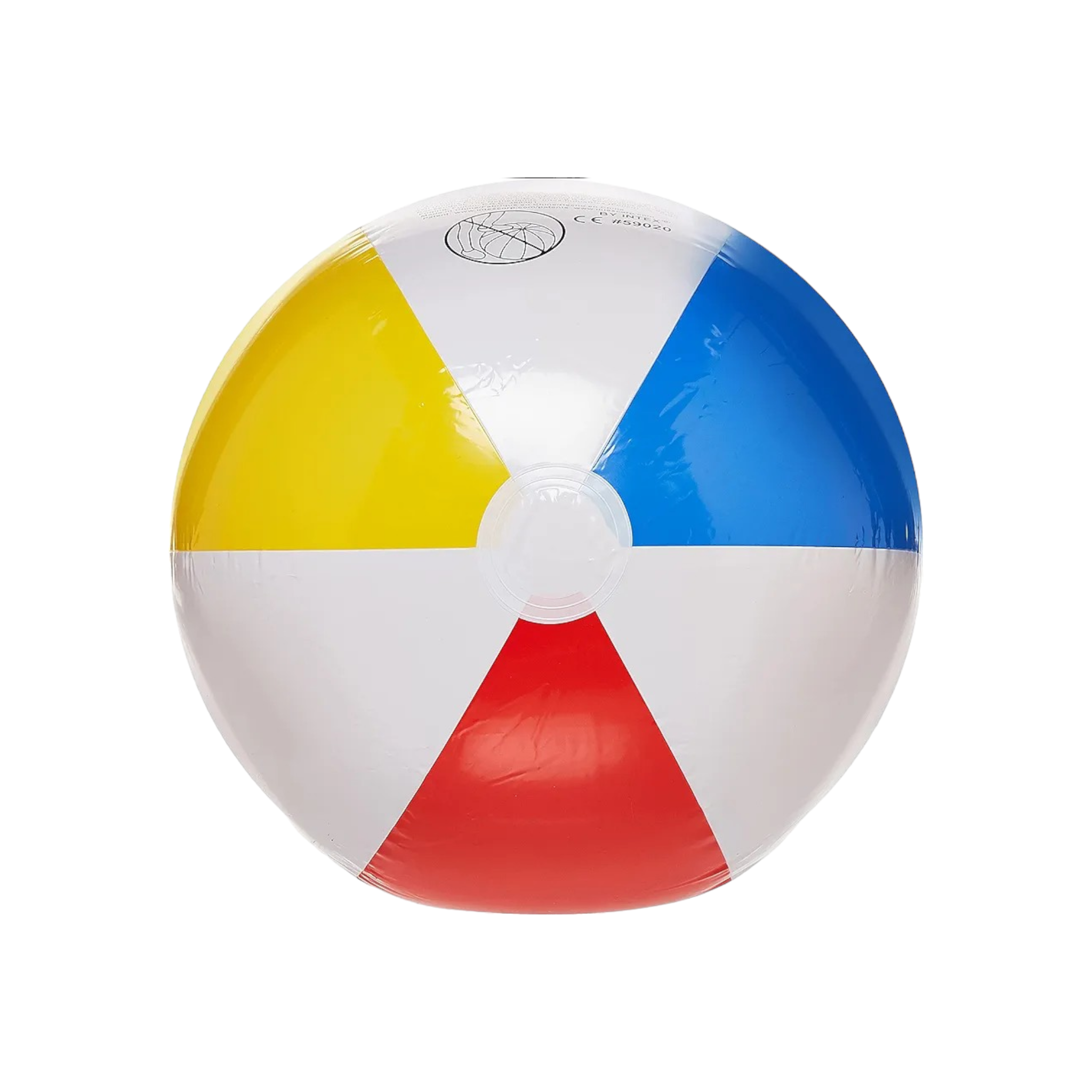 Intex Inflatable Beach Ball 61cm Glossy Panel