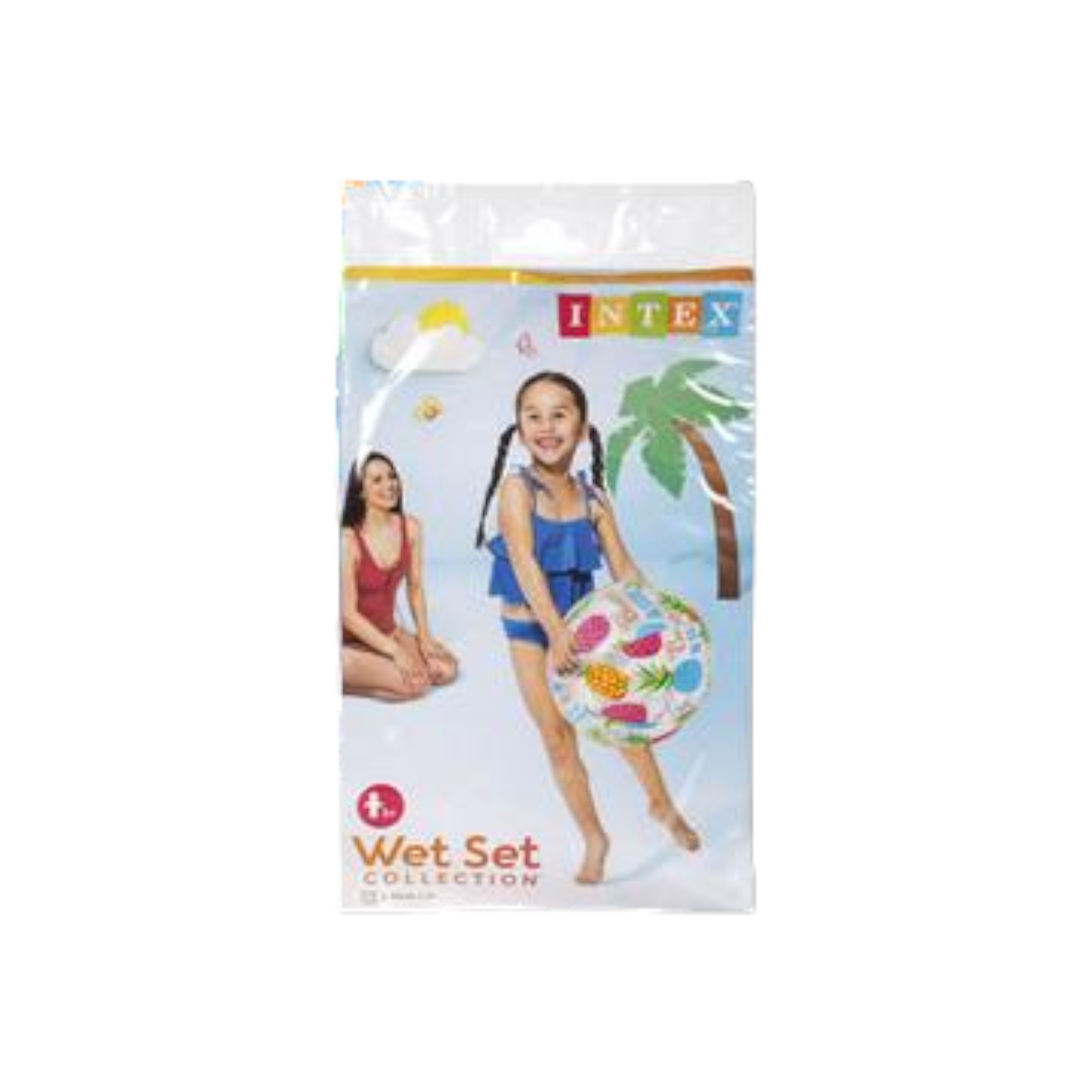 Intex Inflatable Beach Ball 51cm Lively