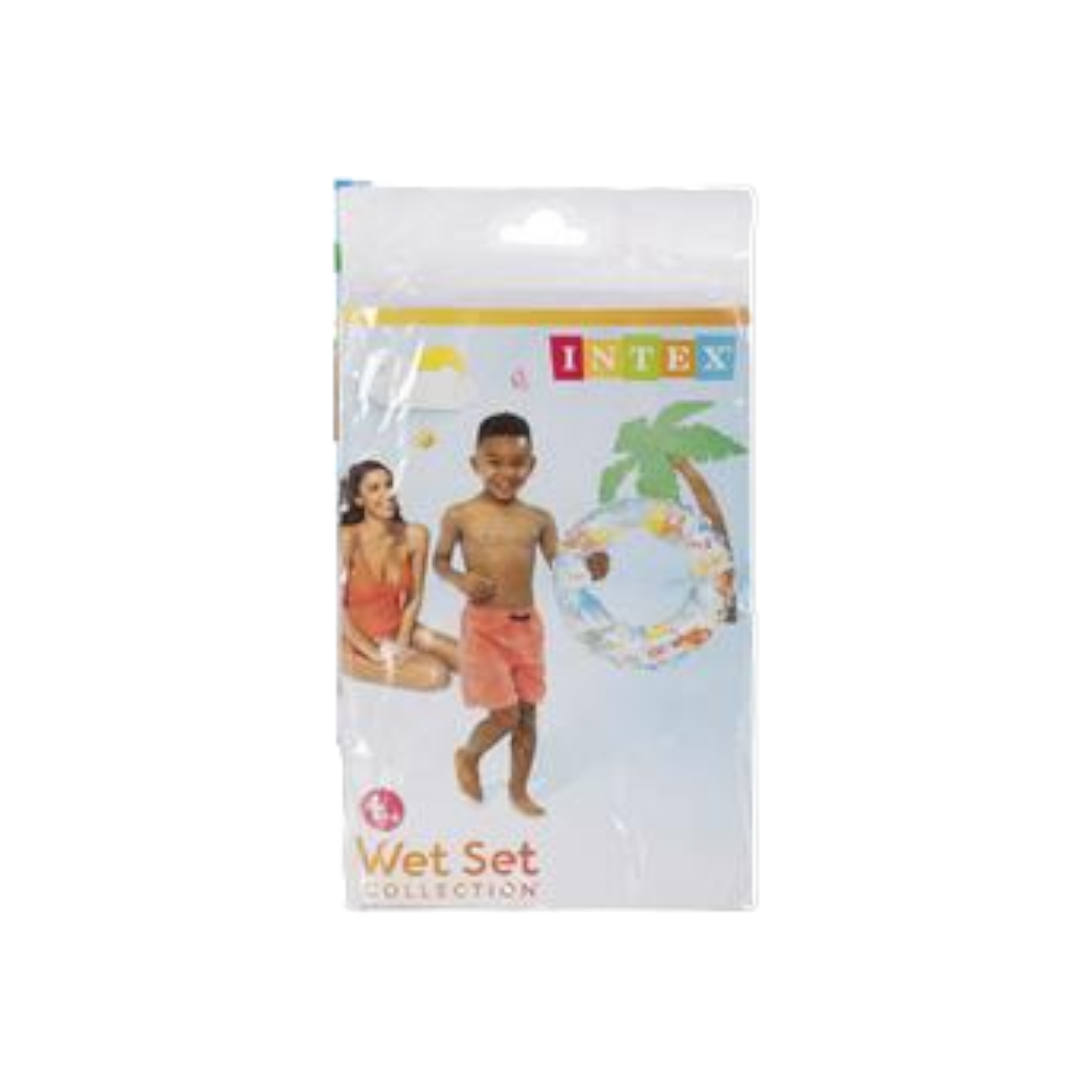 Intex Inflatable Swim Ring Round Tube 51cm Lively Print