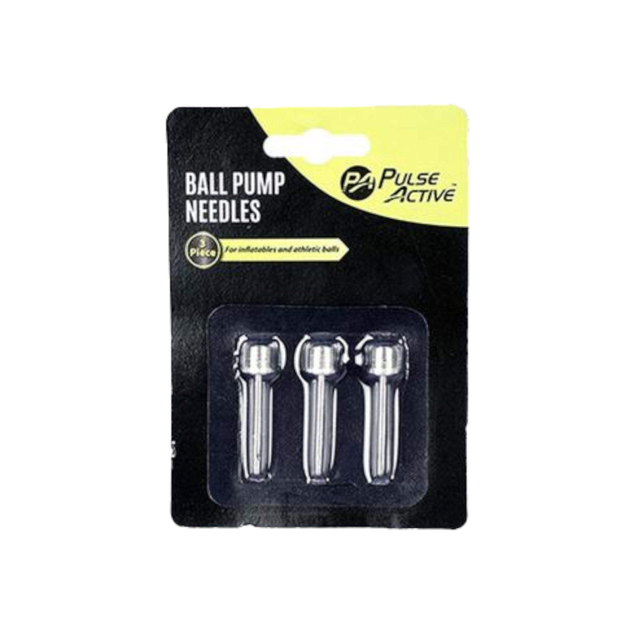 Pulse Active Ball Pump Inflator Needles 3pack