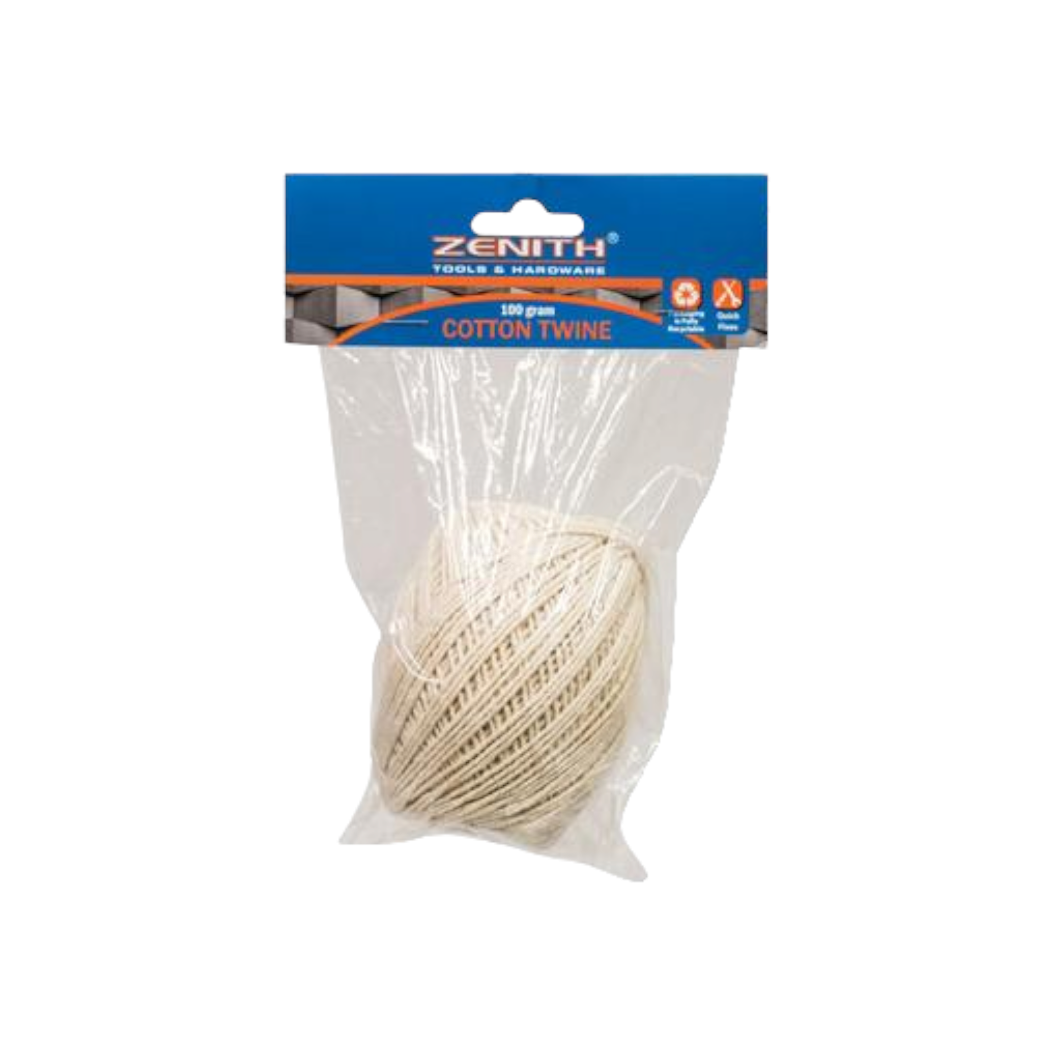 Twine Cotton 100g Roll Zenith