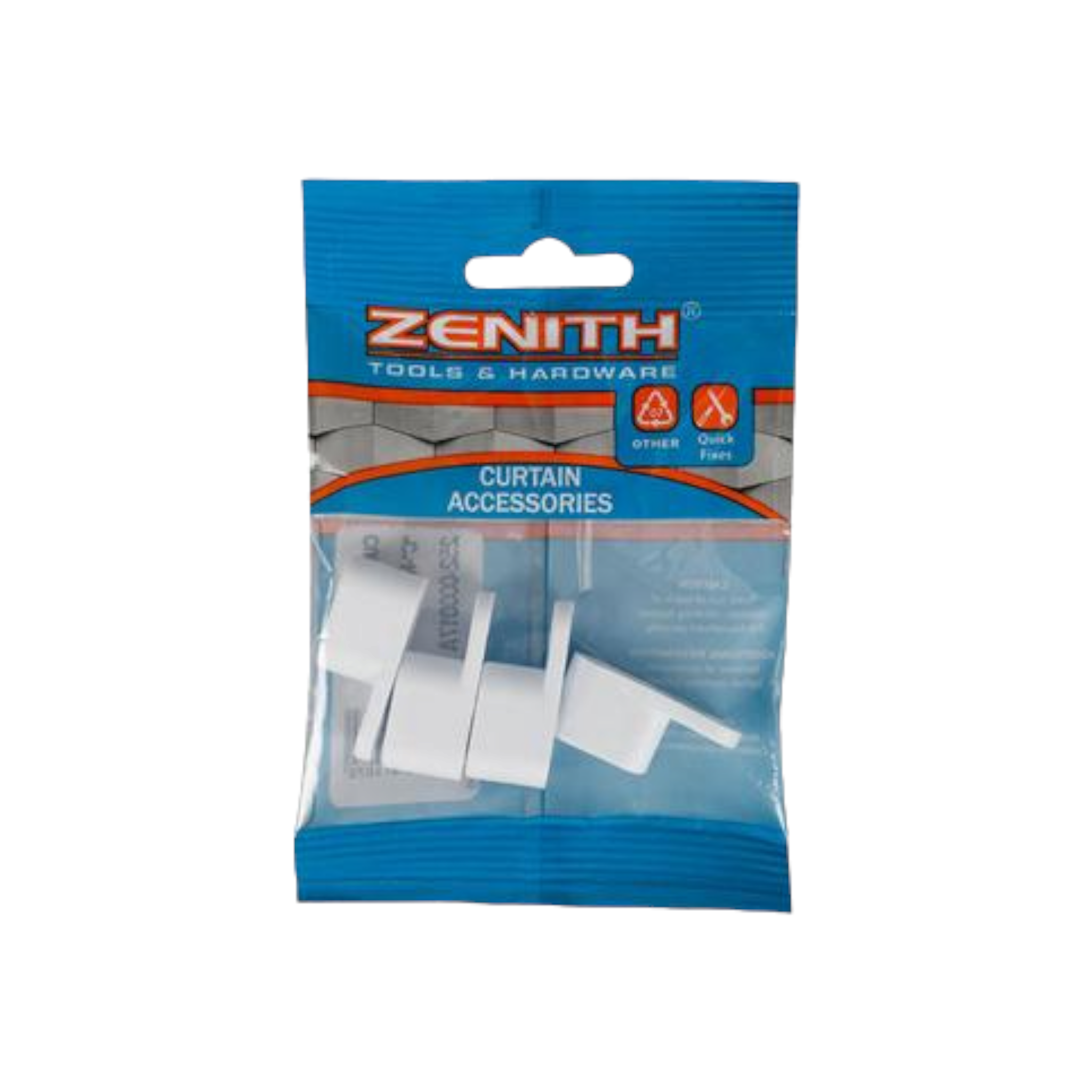 Zenith Curtain End Caps C-Rail 4pack