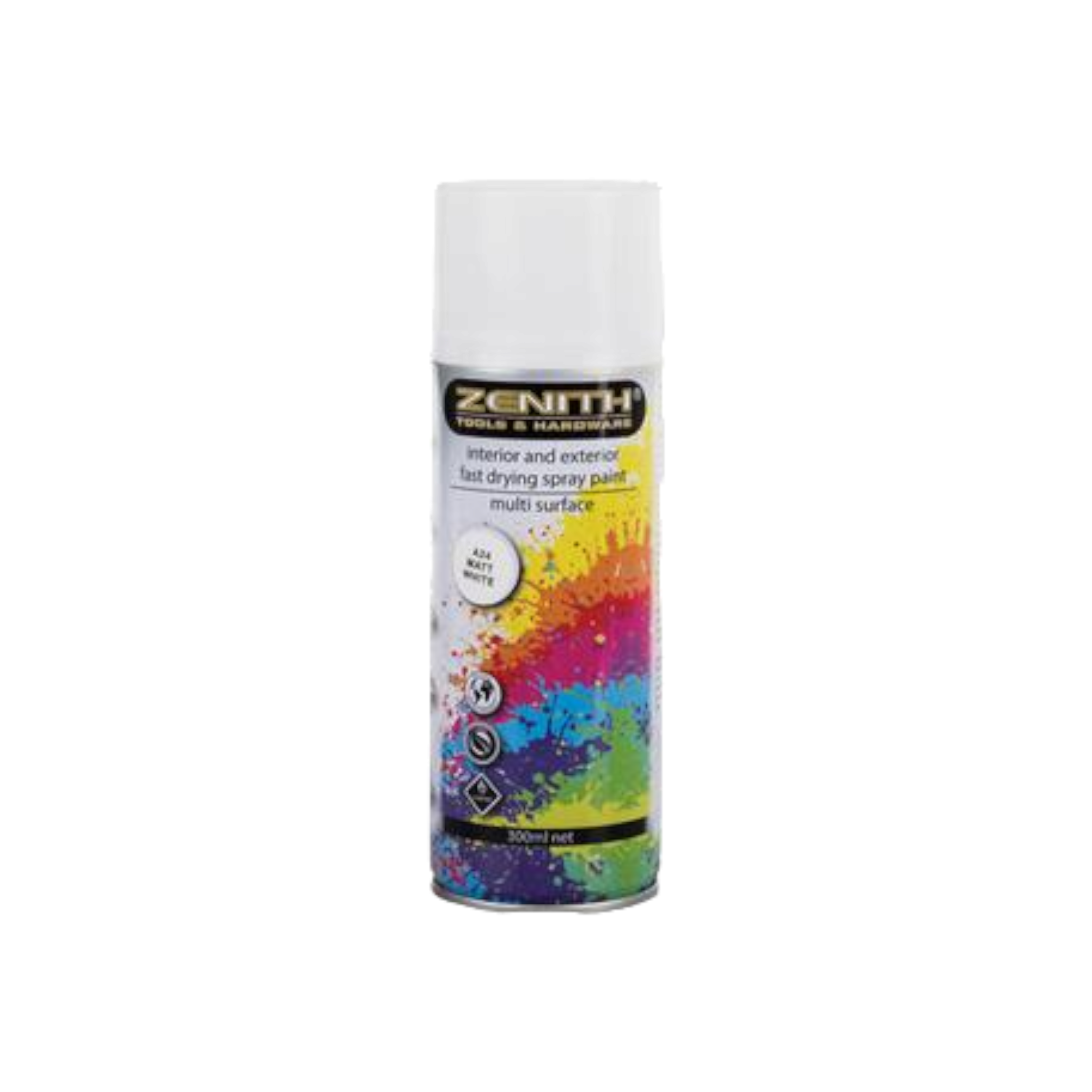 Zenith Spray Paint - White 300ml