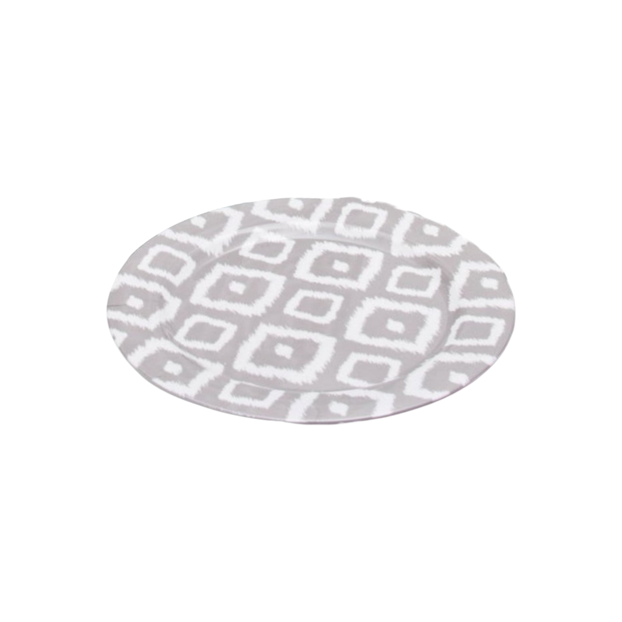 Melamine Dinner Plate 245mm Grey Wild