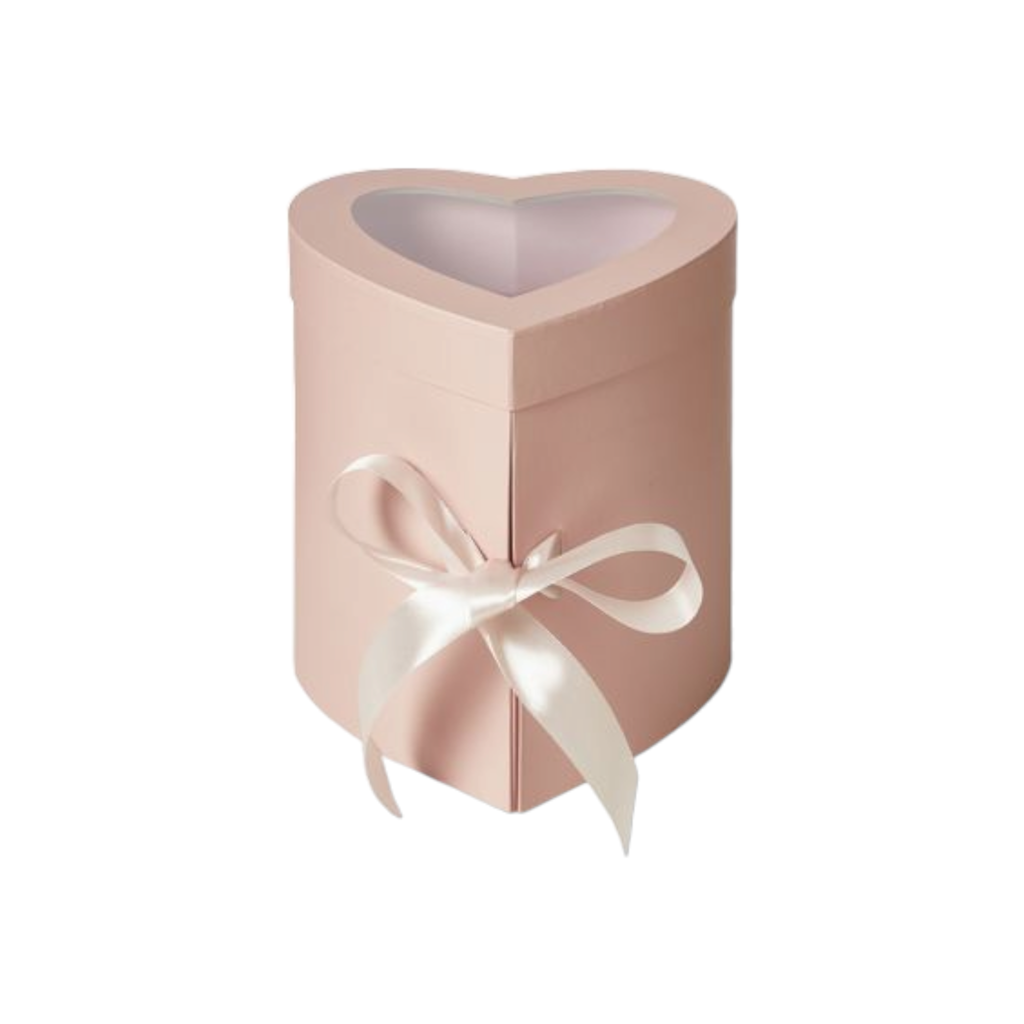 Ella Pink Heart Gift Paper Box Lined
