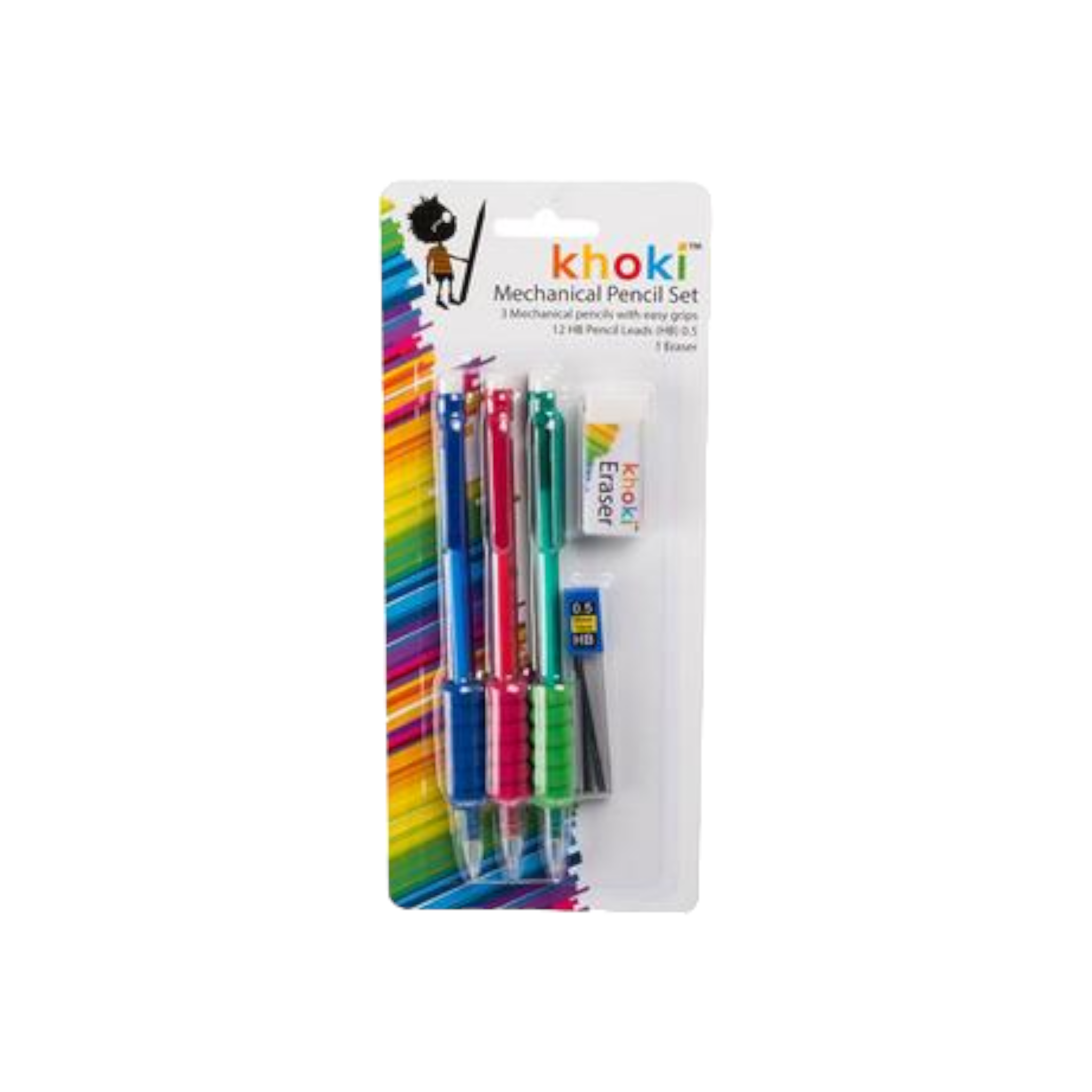 Khoki Mechanical Pencil Stationery Set 5pc