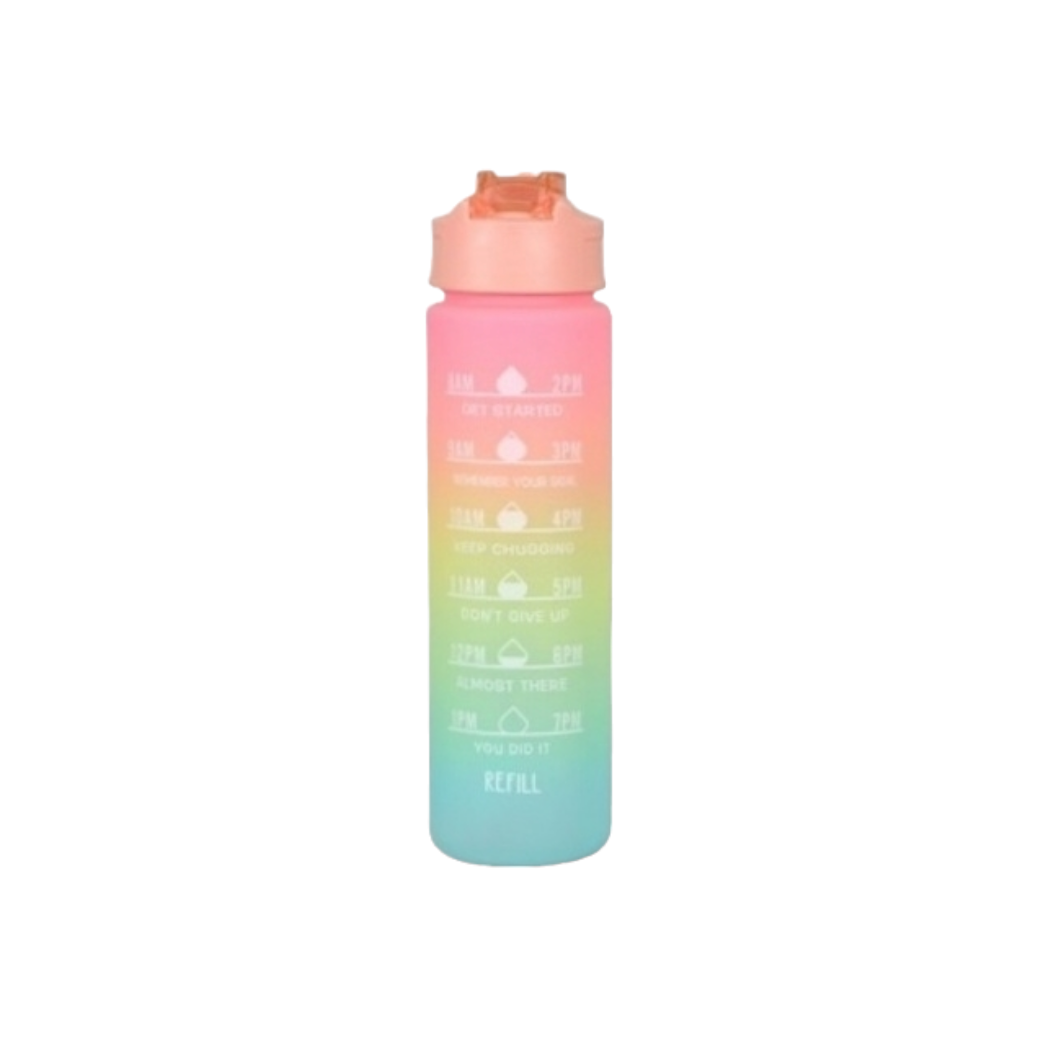 Time Stamped 900ml Gradient Sports Water bottle