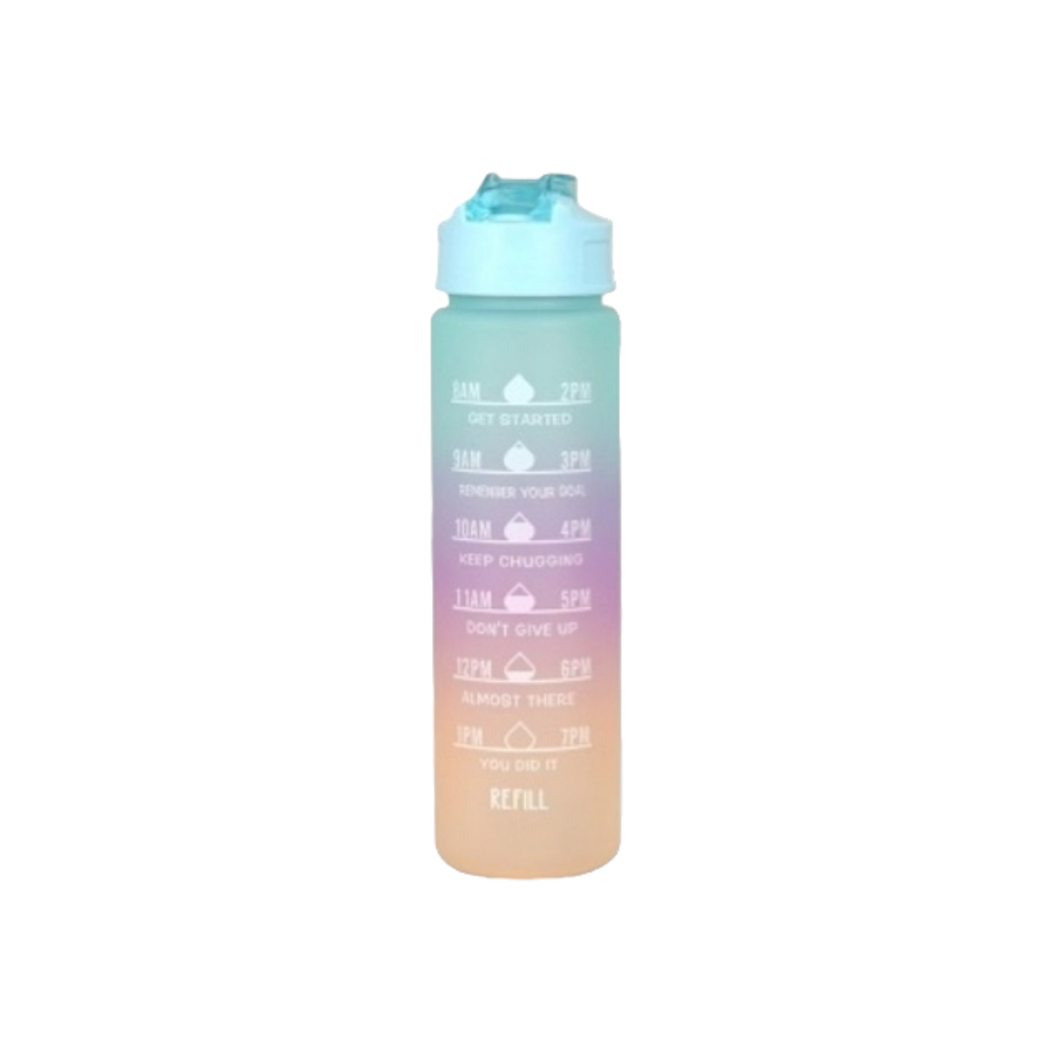 Time Stamped 900ml Gradient Sports Water bottle