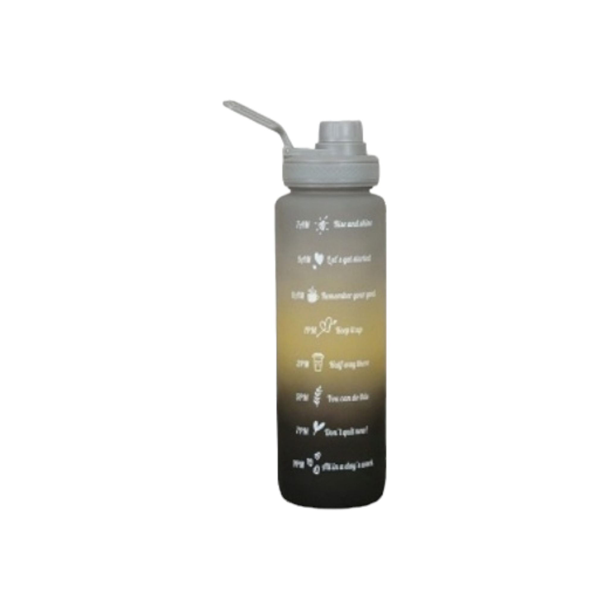 Time Stamped Gradient 1L Sports Water Bottle