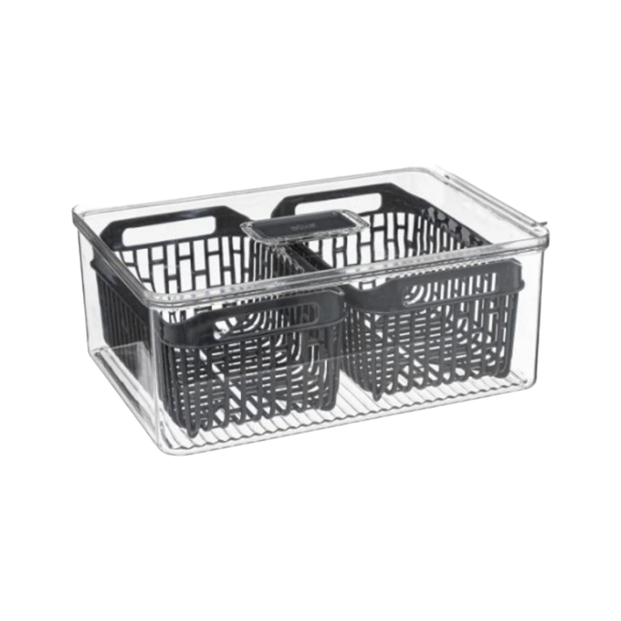 Acrylic Tidy Fridge Organiser Box 32.5x22.5cm