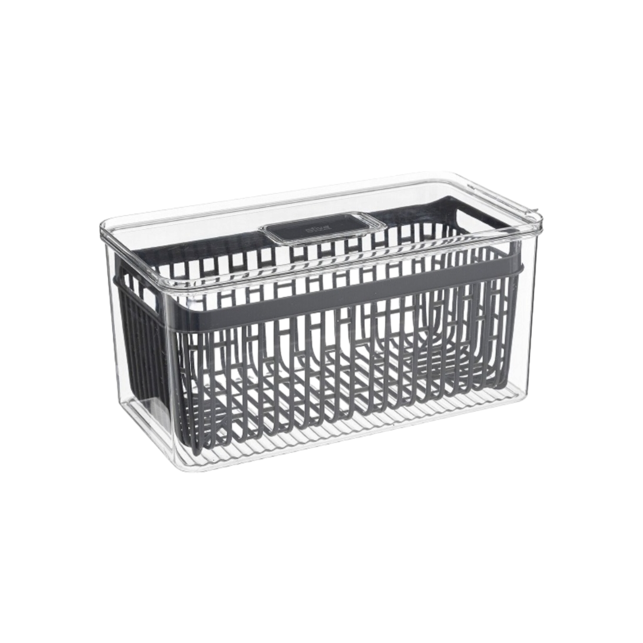 Acrylic Tidy Fridge Organiser Box 32x16cm