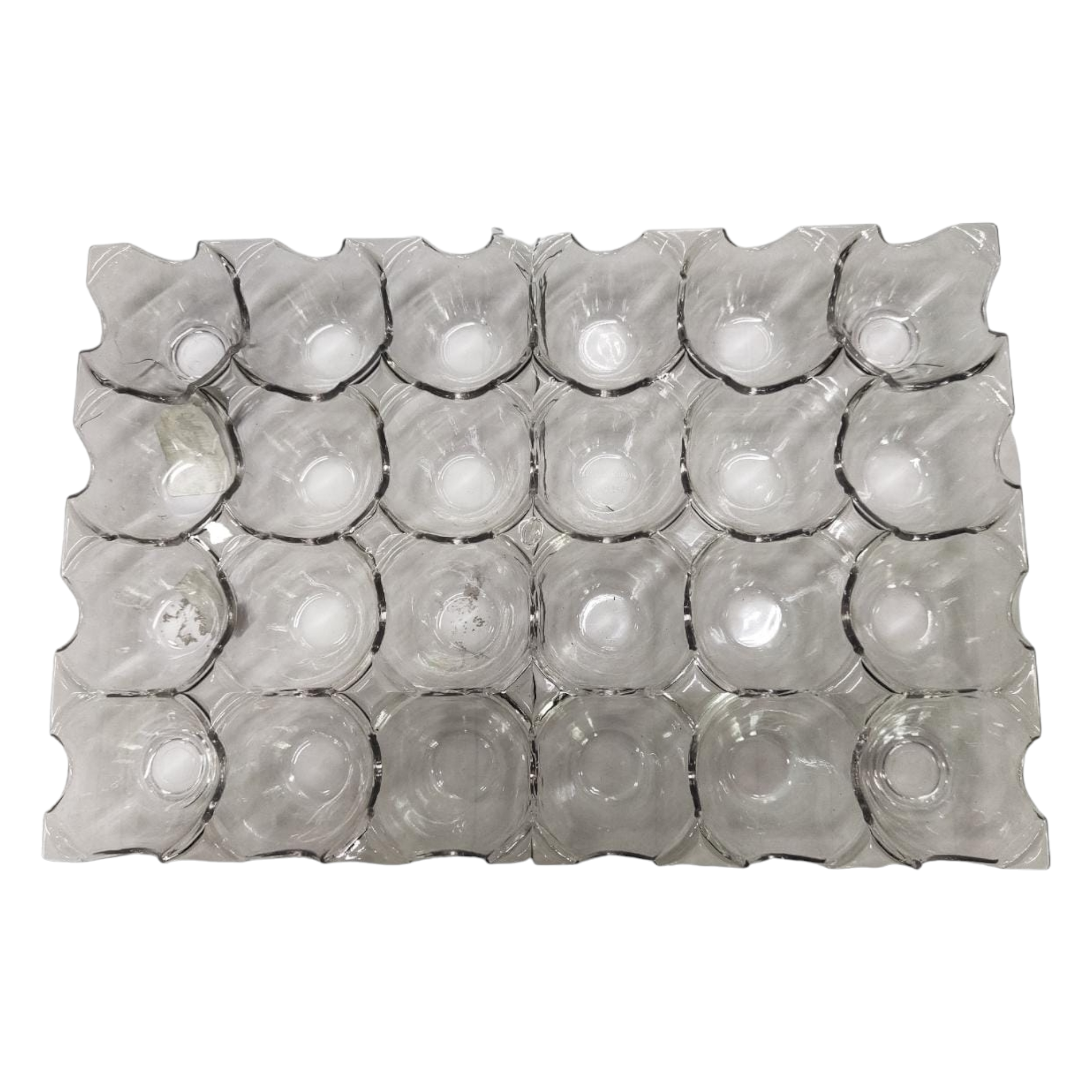 Acrylic Plastic Egg Storage Tray 24-Grid