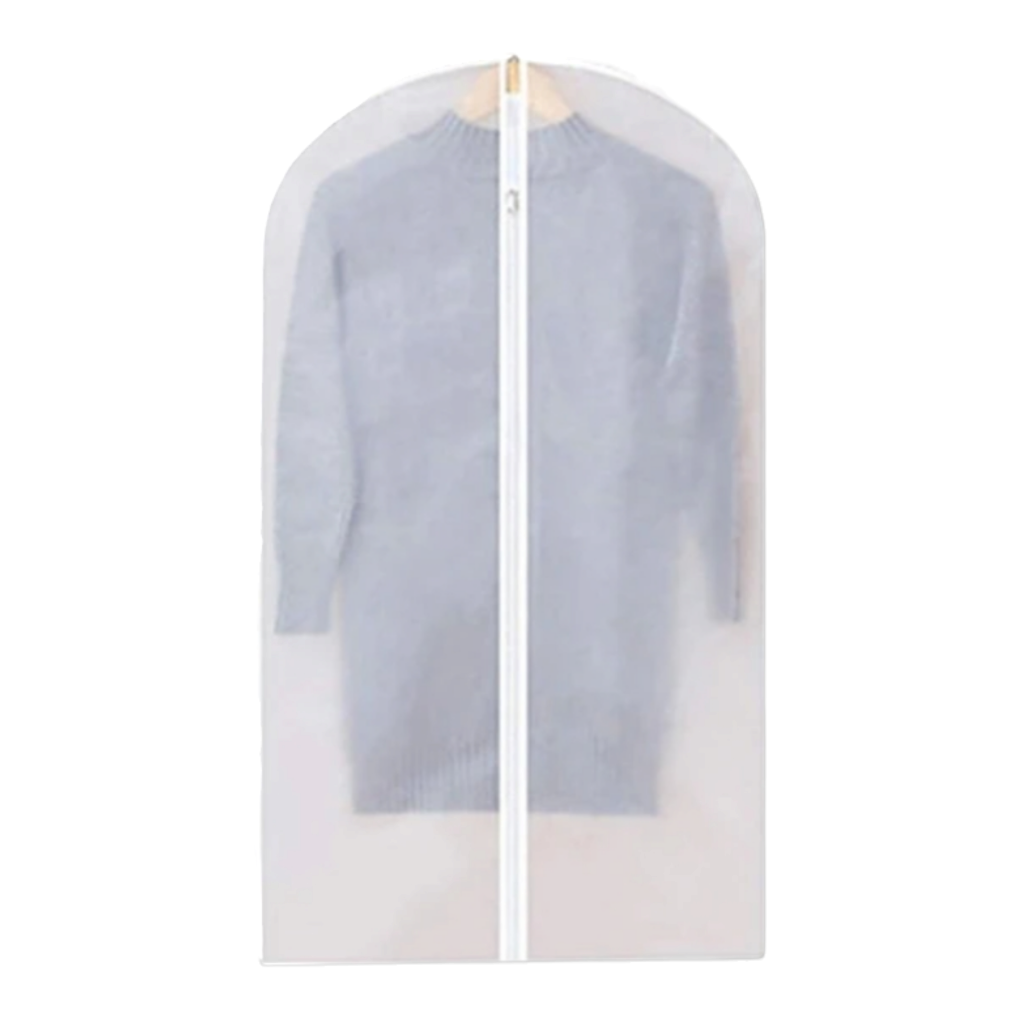 Peva Plastic Suit Cover Bag Zippered 60x120cm 1pc