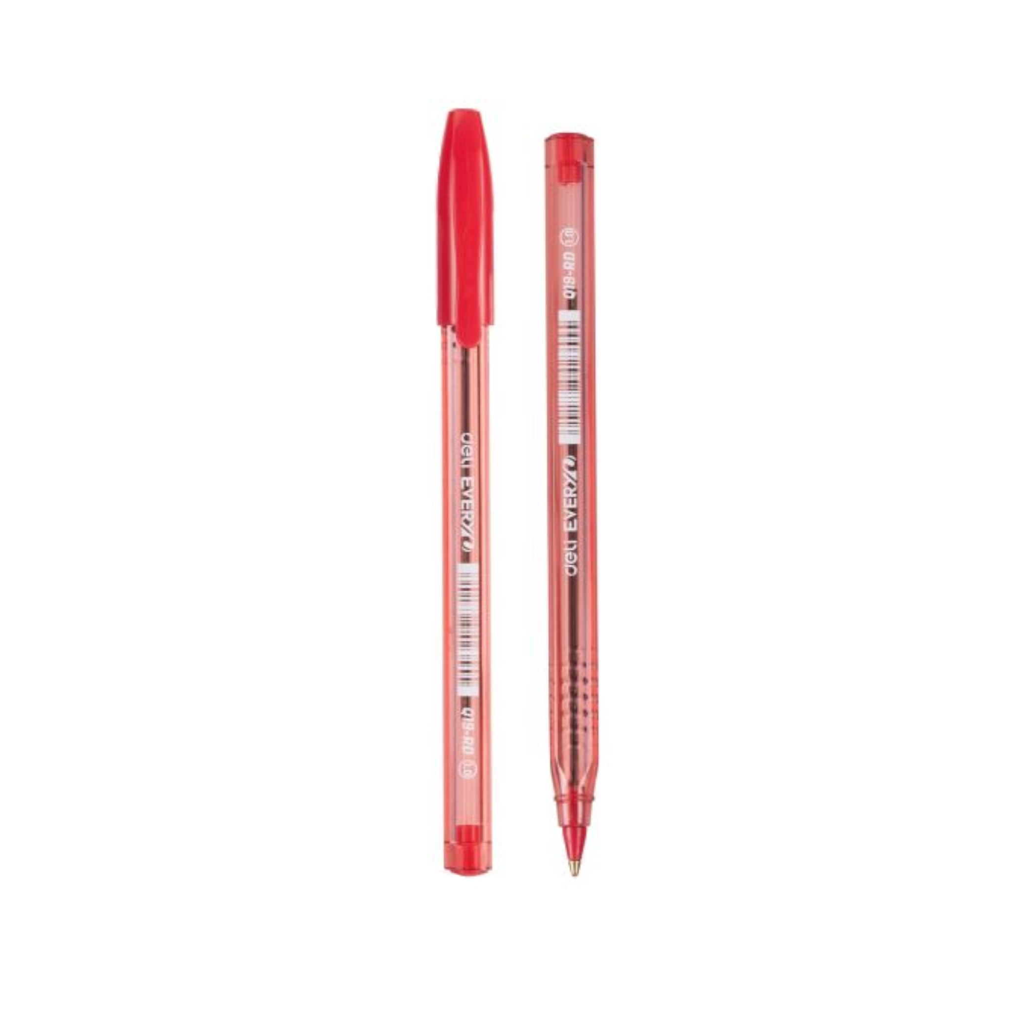 Deli Everyday Ballpoint Pen 1.0mm Red EQ19-RD 1pc