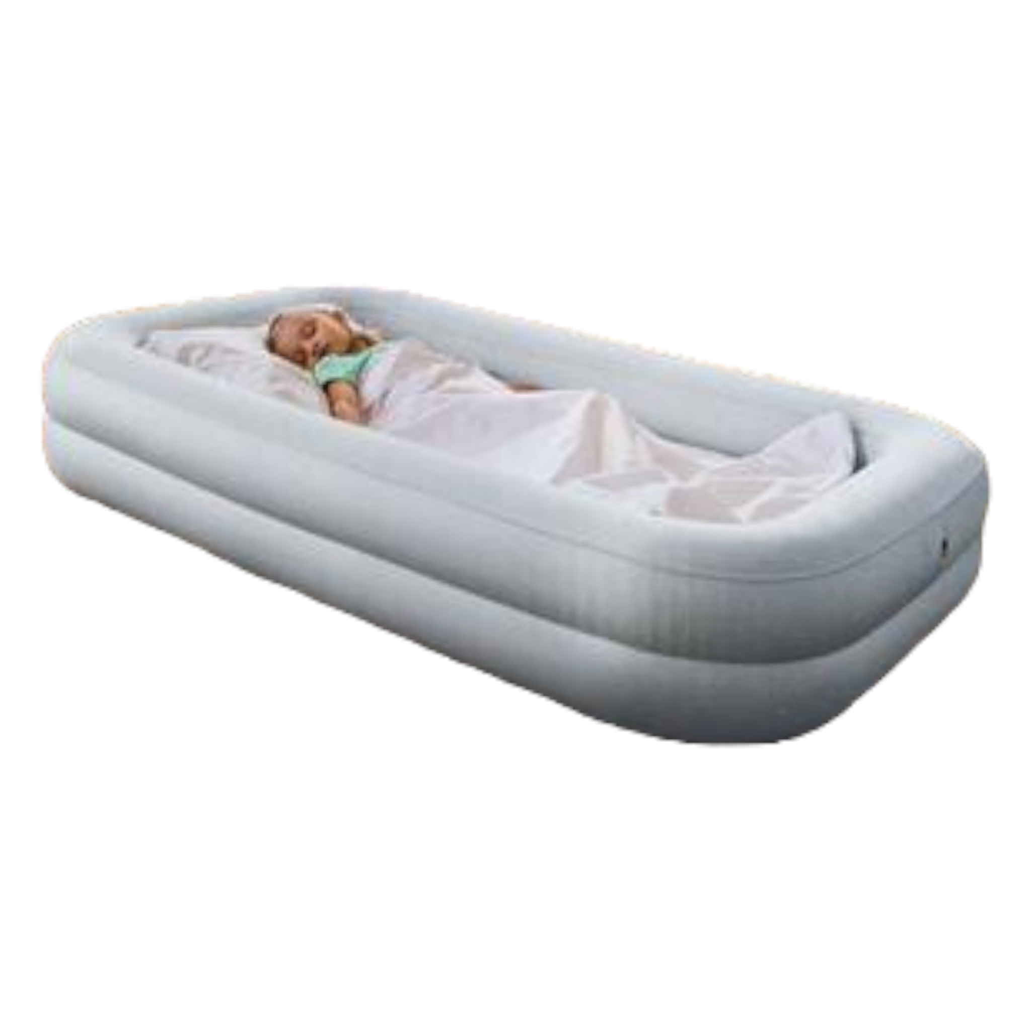 Intex Kidz Travel Air Bed with Pump Light Aqua