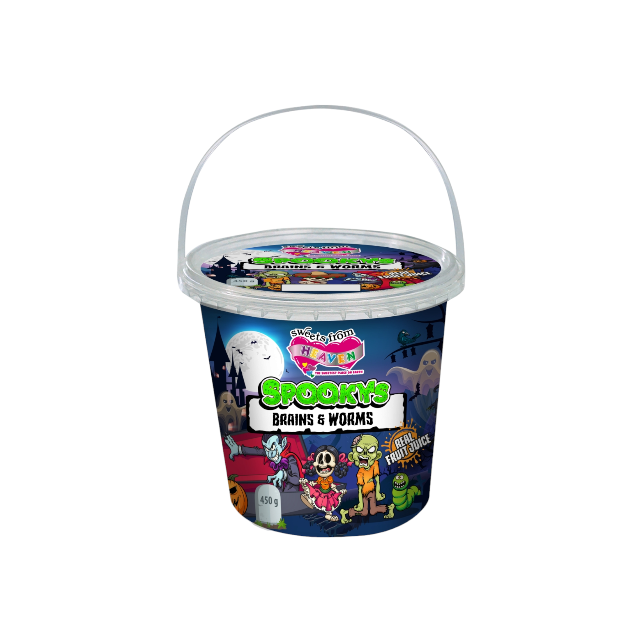 Sweets From Heaven 450g Brains & Worms