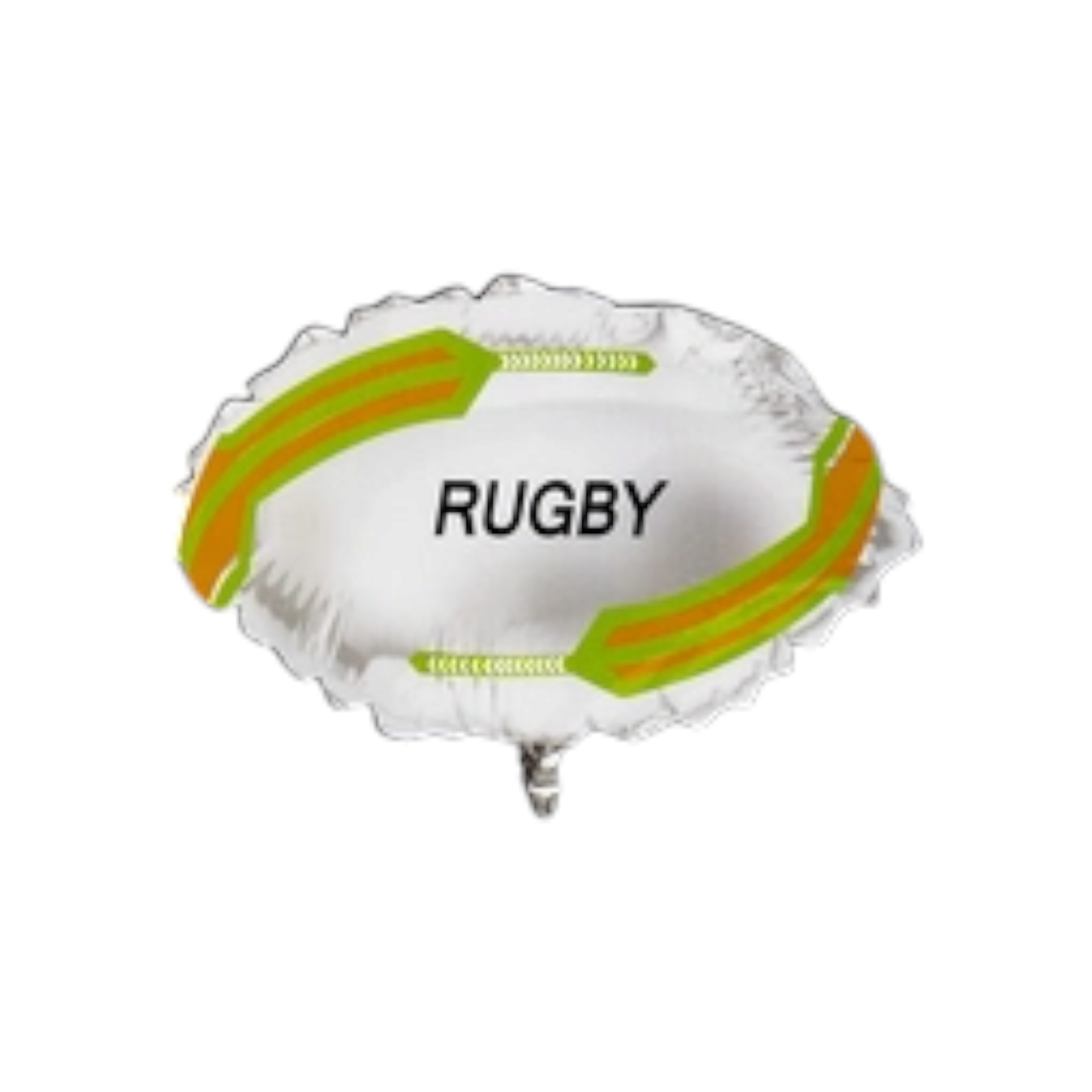 Rugby Ball Designed Helium Foil Balloon