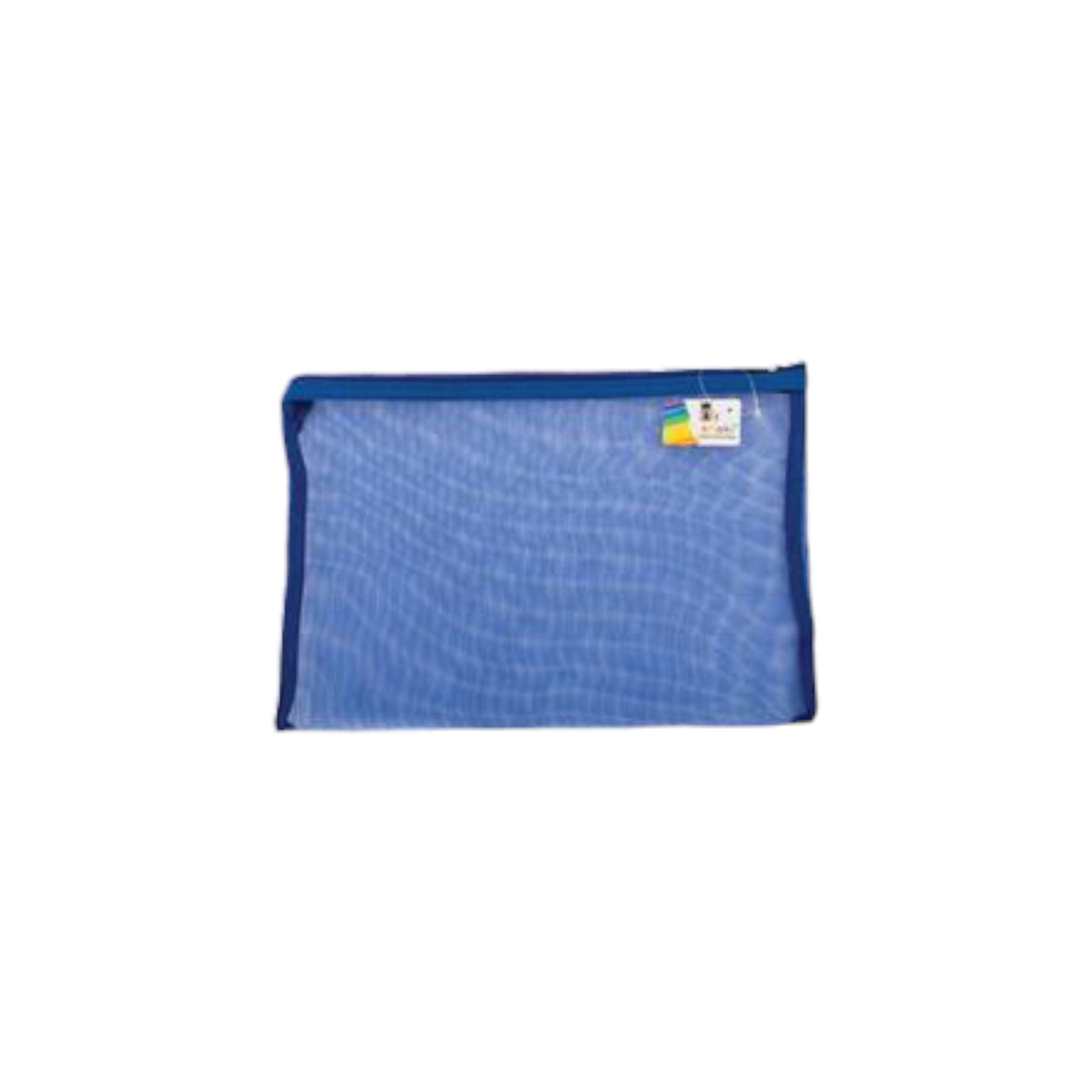 Pencil Case Mesh A4 Assorted Colors