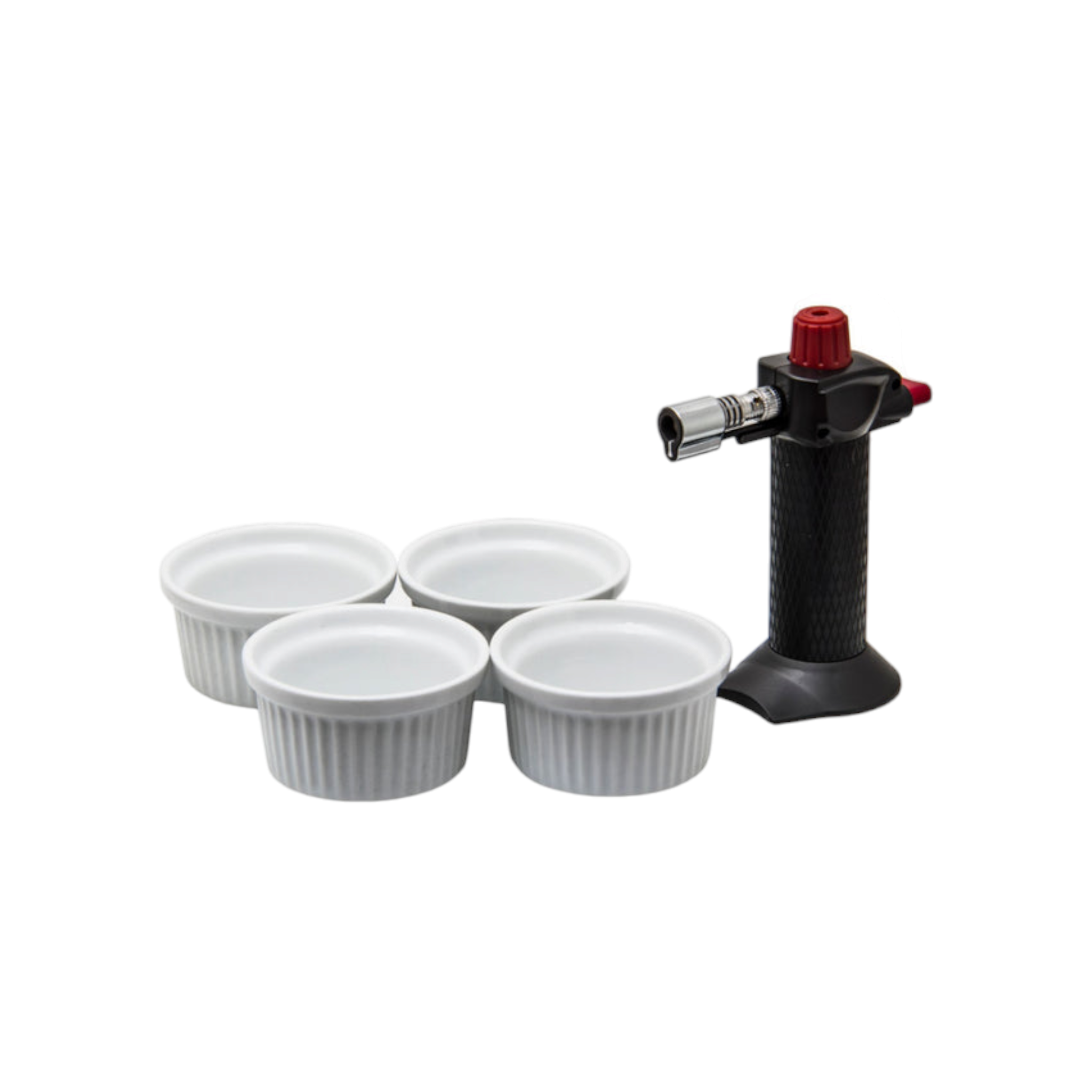 Hotery Chefs Blow Torch with 4 Ramekins 5 Pack Gift Box Set 30599